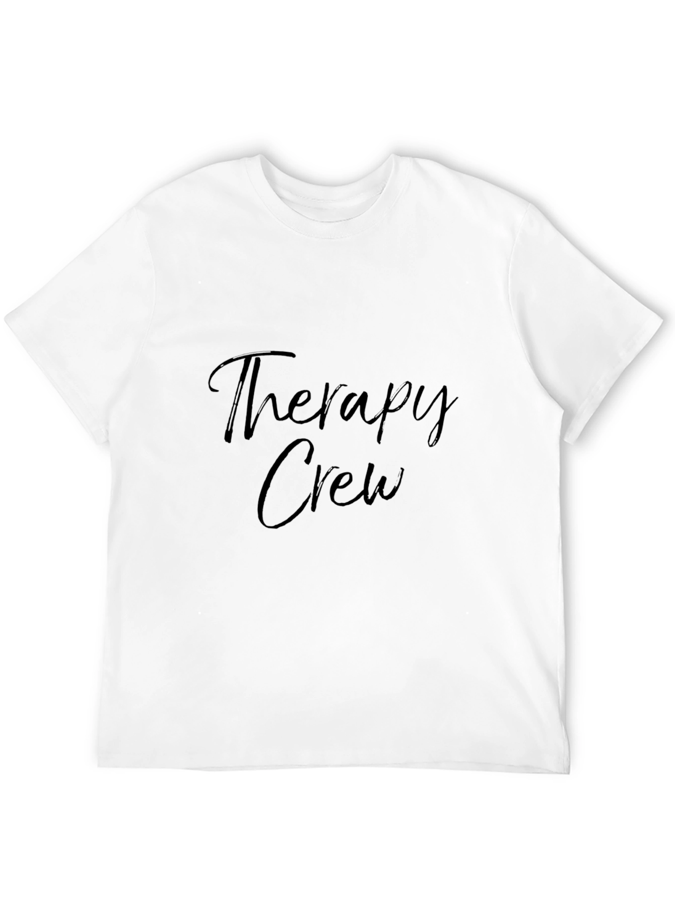 Camiseta Negra Therapy Crew para Hombre
