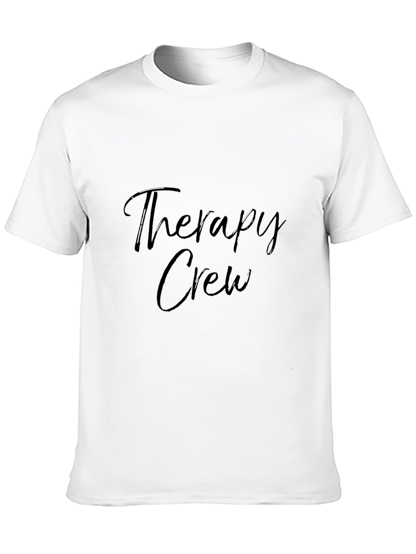 Camiseta Negra Therapy Crew para Hombre