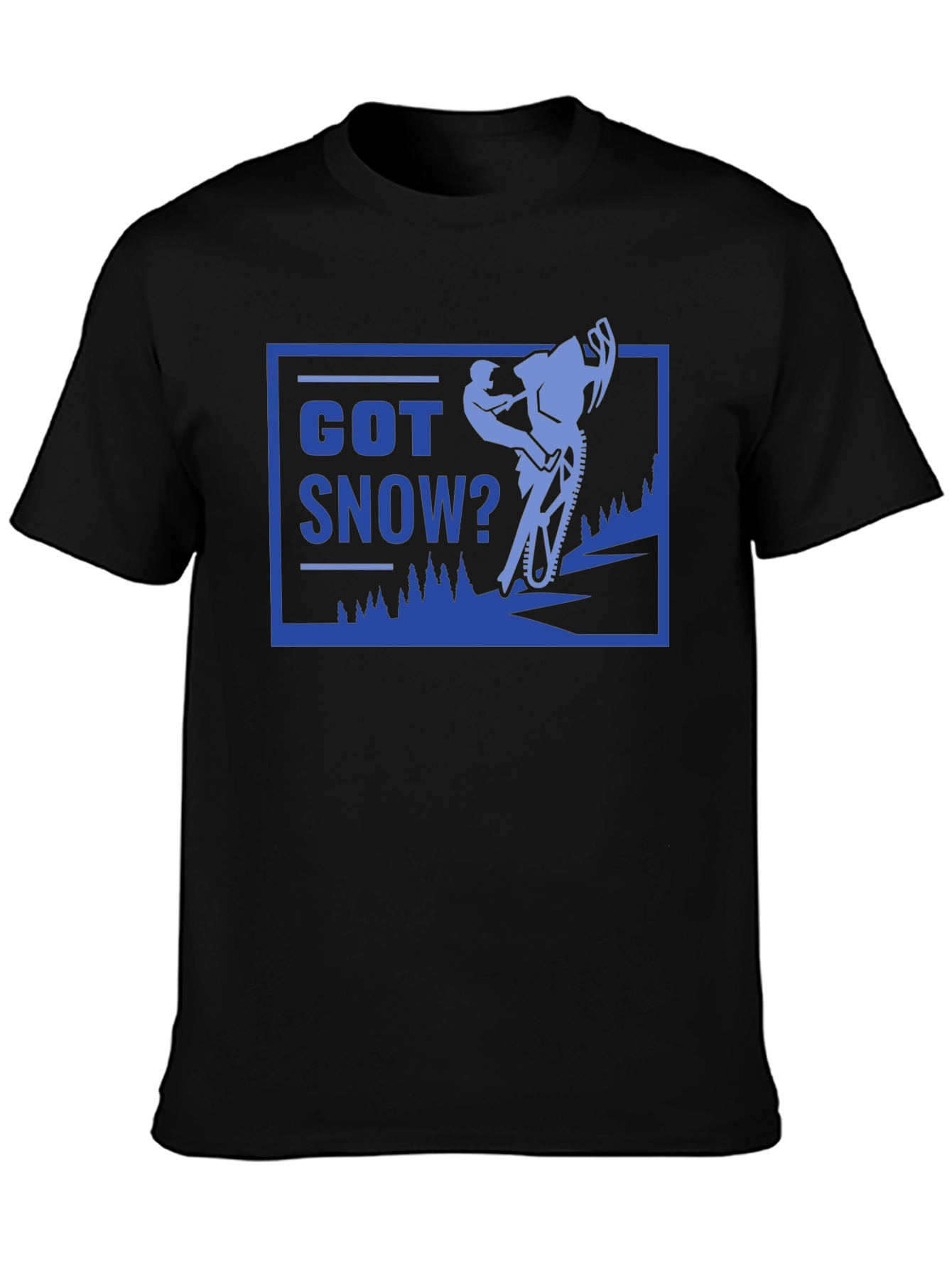 Camiseta Negra Got Snow? - Para Amantes del Invierno