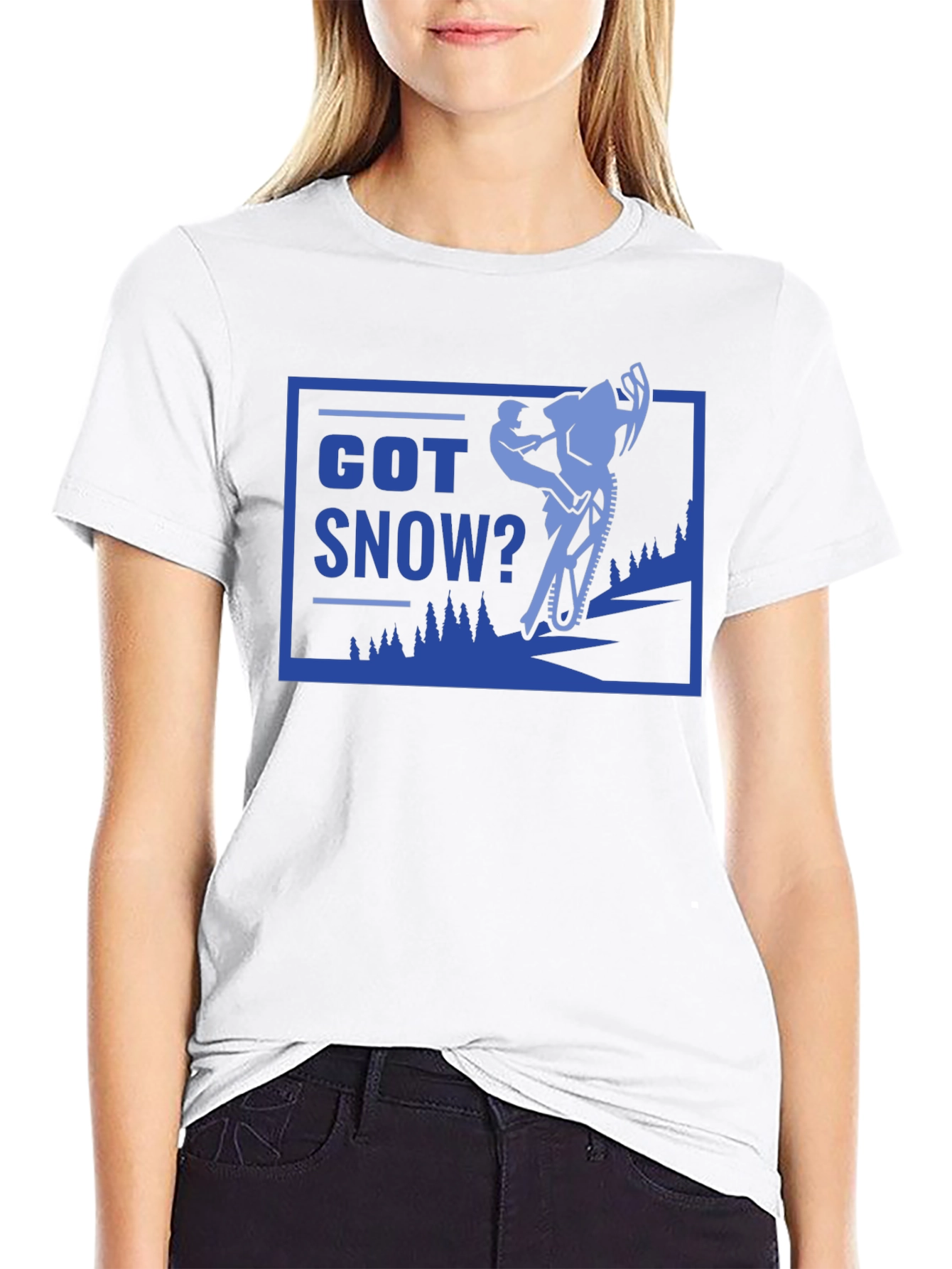 Camiseta Negra Got Snow? - Para Amantes del Invierno