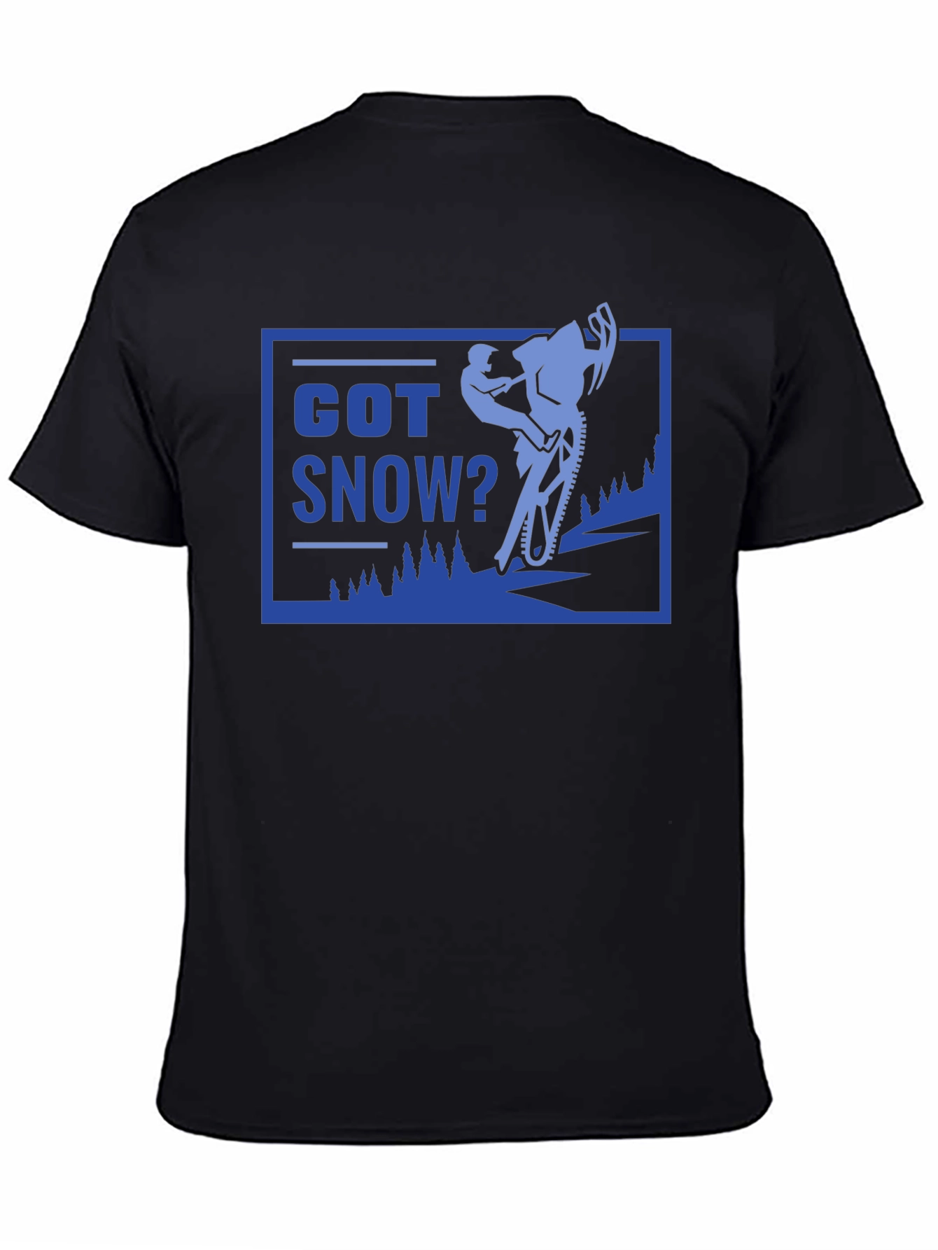 Camiseta Negra Got Snow? - Para Amantes del Invierno