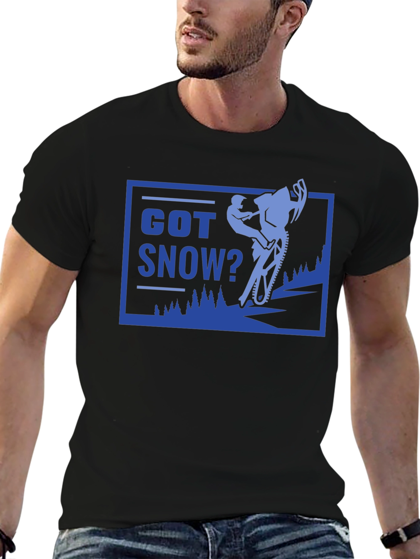 Camiseta Negra Got Snow? - Para Amantes del Invierno