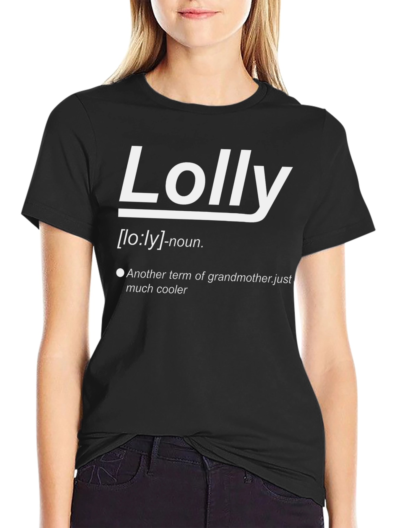 Camiseta Lolly - Definición Divertida de Abuela