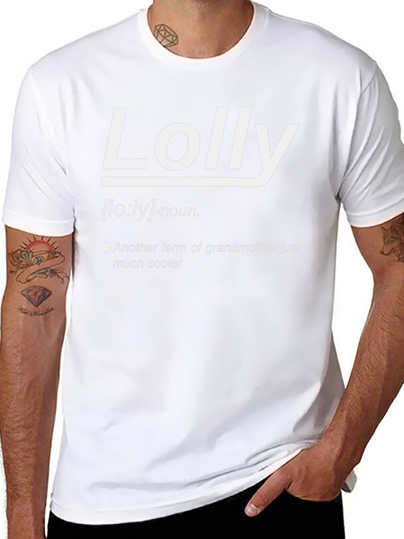 Camiseta Lolly - Definición Divertida de Abuela
