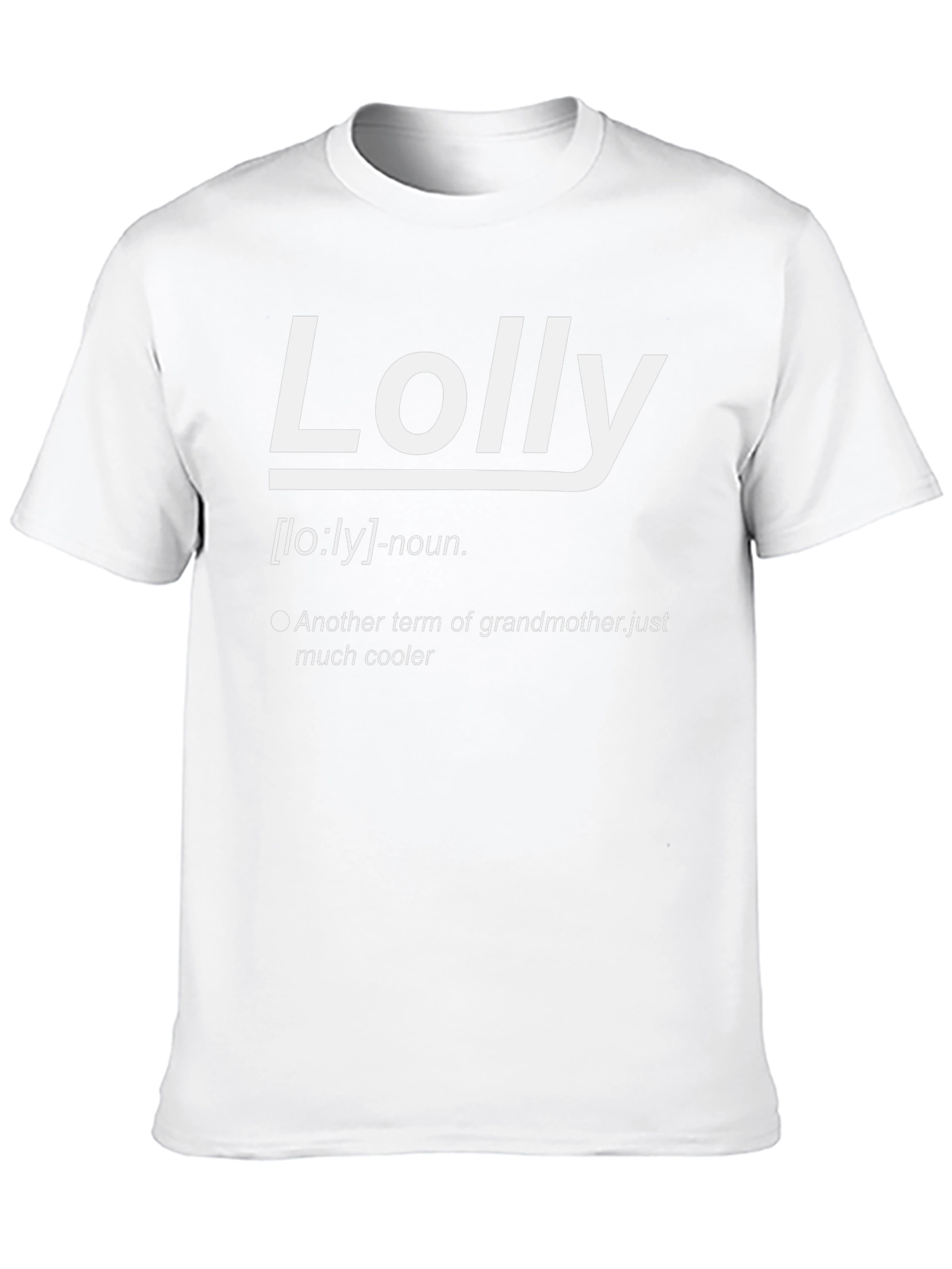 Camiseta Lolly - Definición Divertida de Abuela