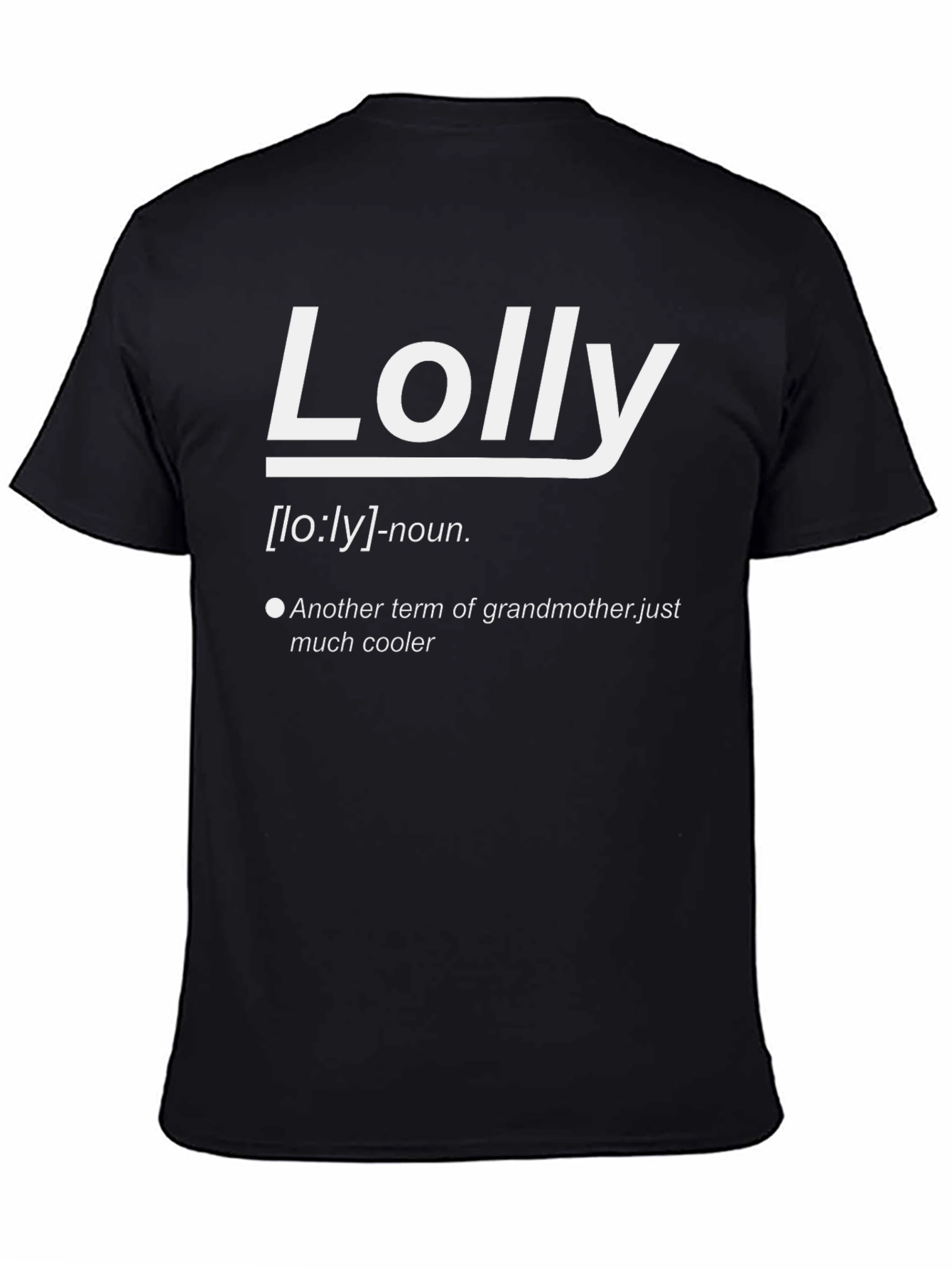 Camiseta Lolly - Definición Divertida de Abuela