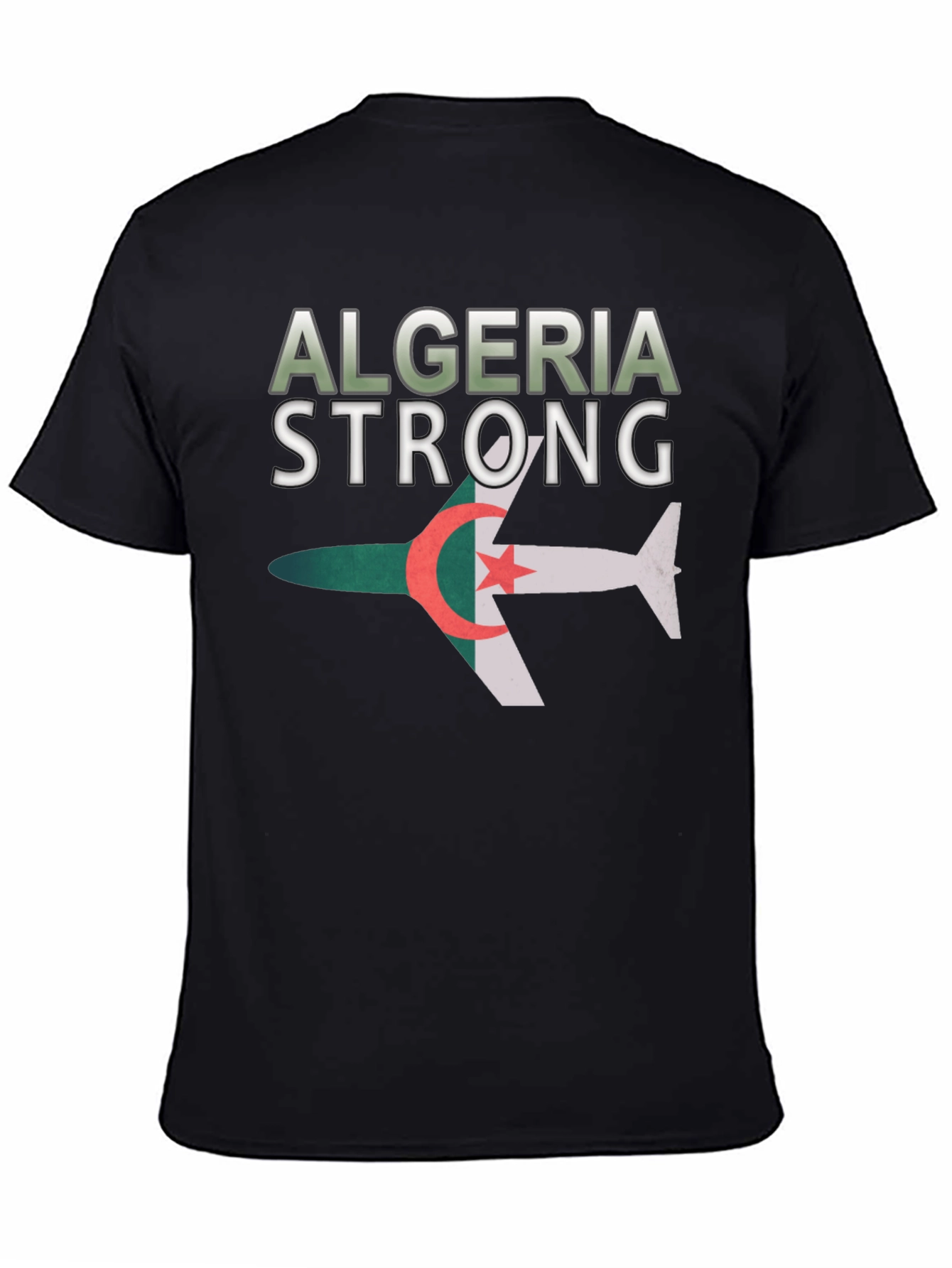 Camiseta Argelia Strong - Diseño Patriótico