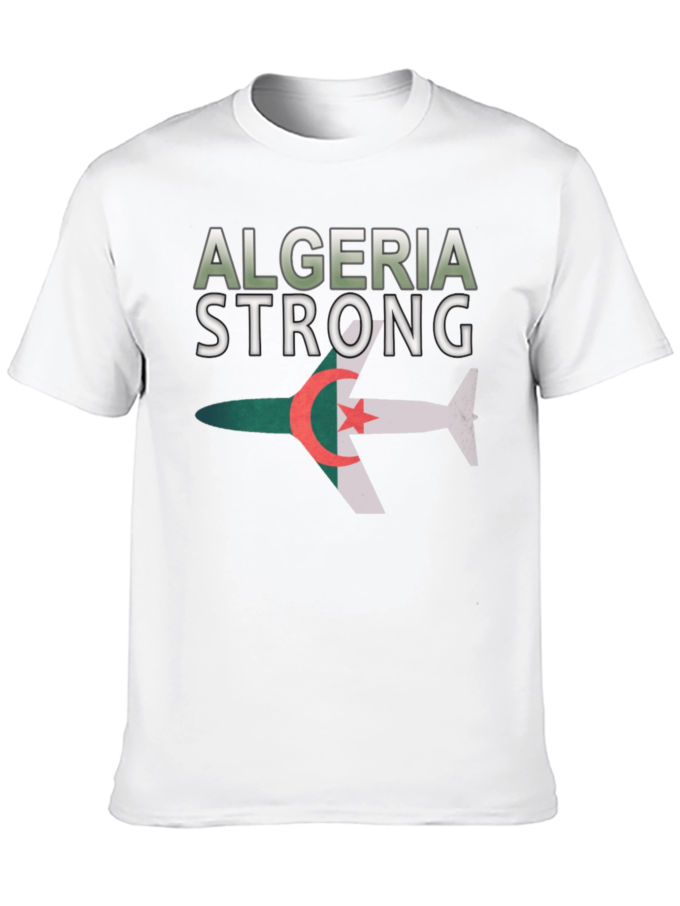 Camiseta Argelia Strong - Diseño Patriótico