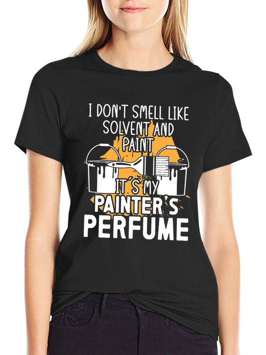 Camiseta Negra: Perfume de Pintor