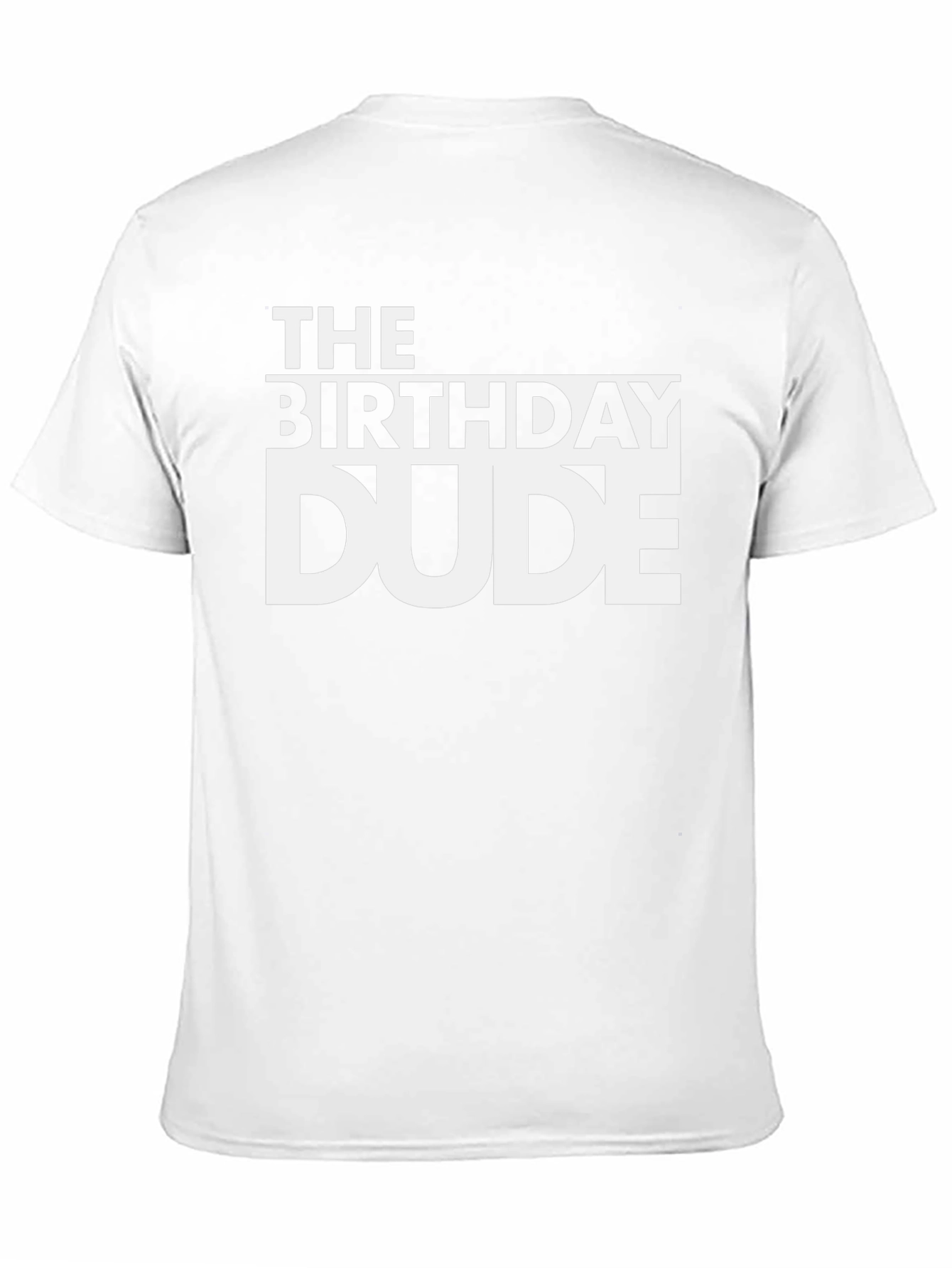 Camiseta Negra The Birthday Dude - Celebración Cumpleaños