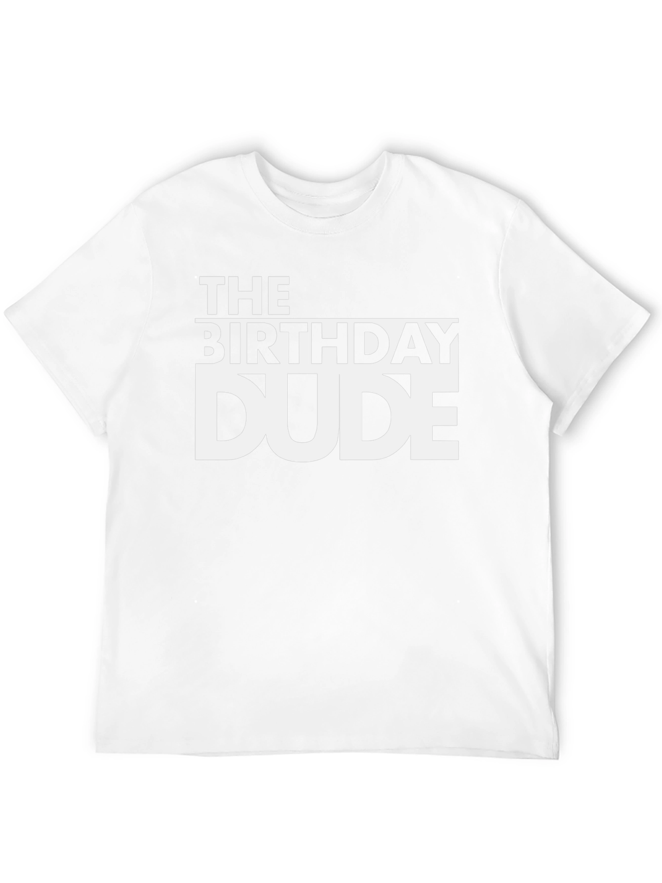 Camiseta Negra The Birthday Dude - Celebración Cumpleaños