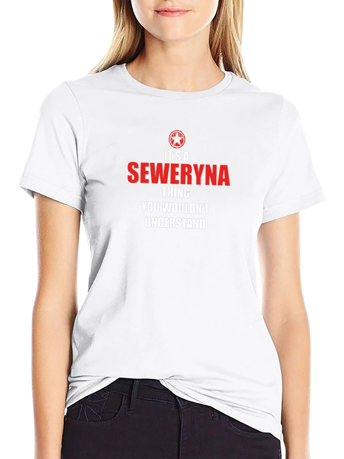 Camiseta Negra Es Cosa de Seweryna