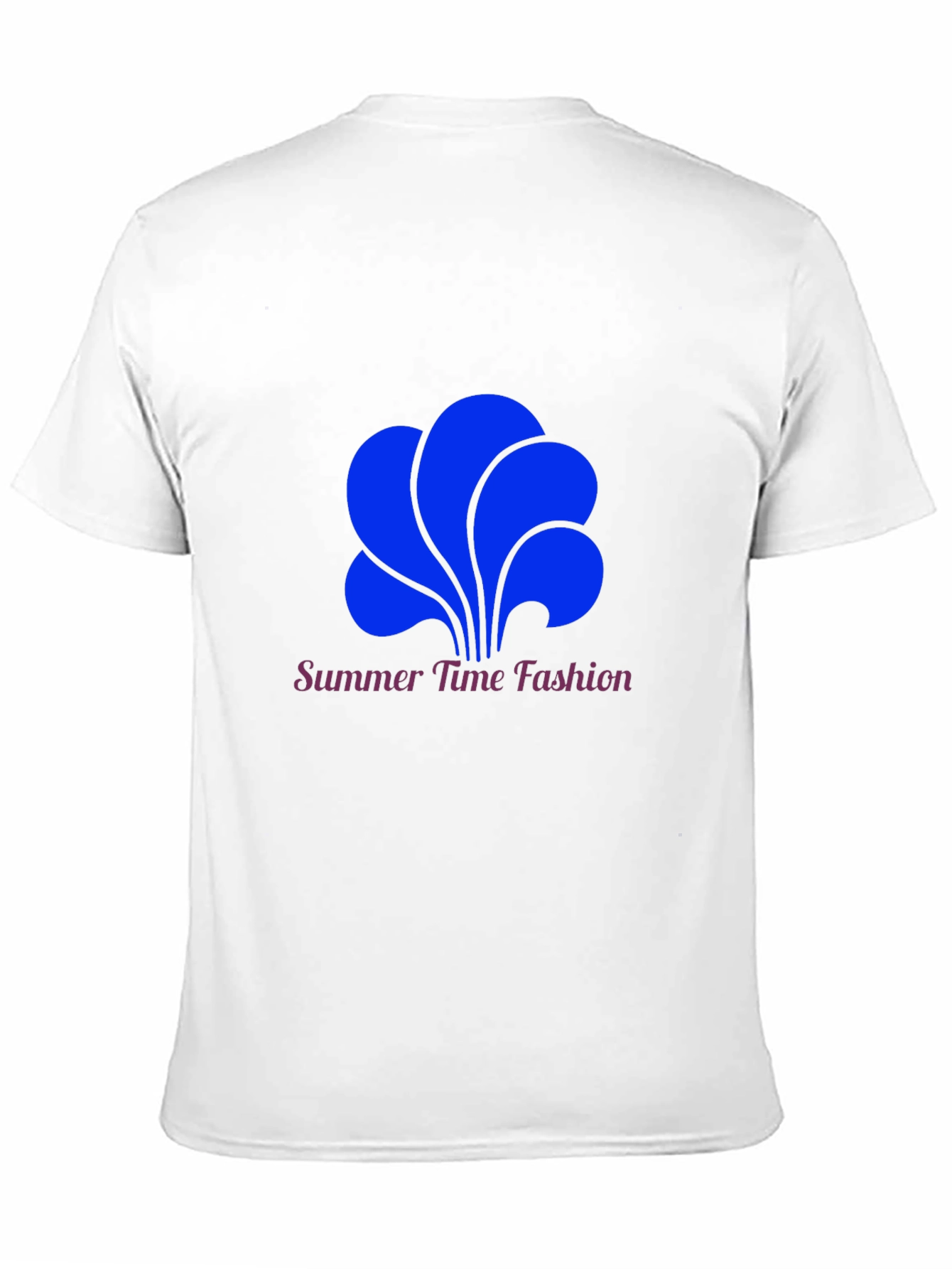 Camiseta Negra Estampada Summer Time Fashion