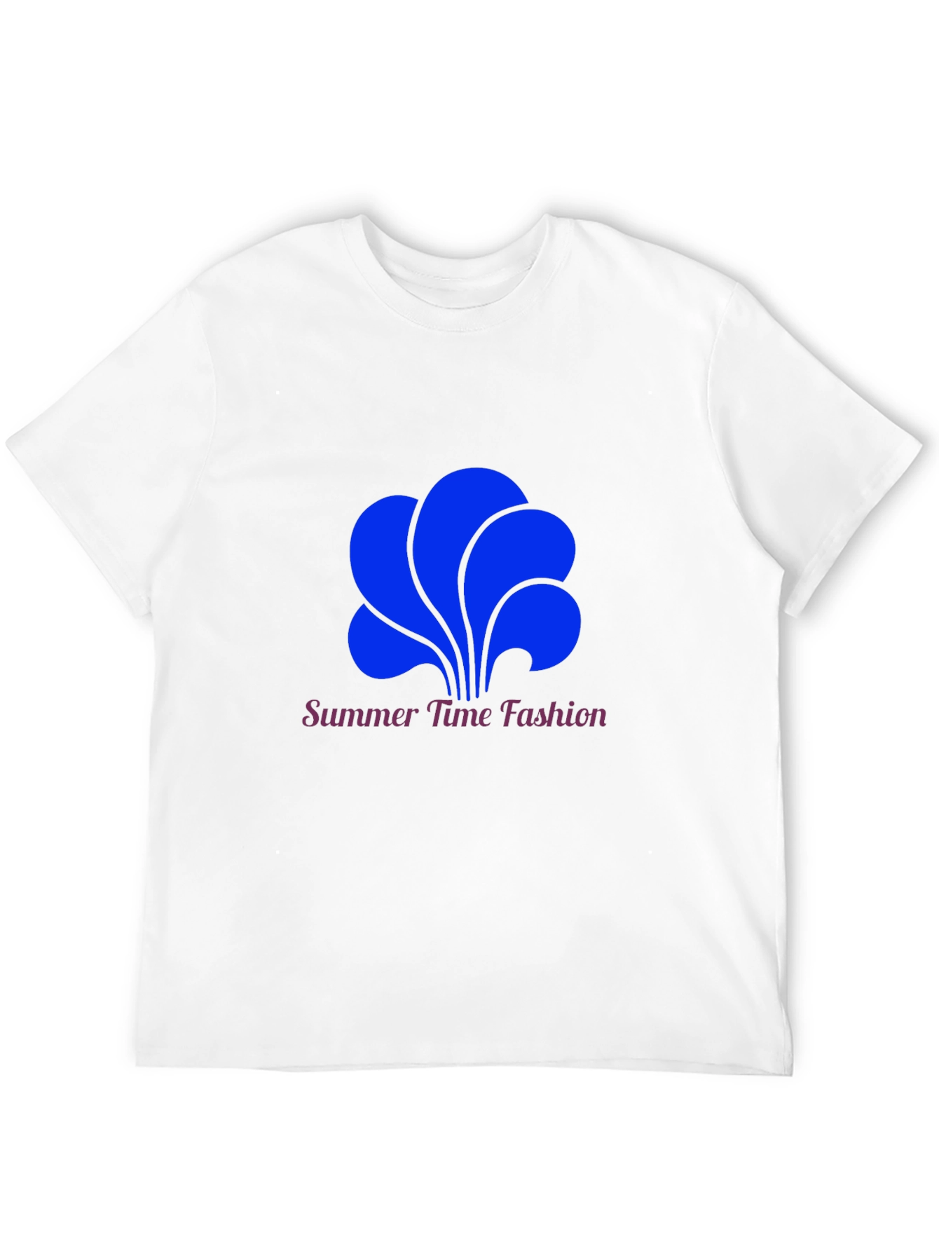 Camiseta Negra Estampada Summer Time Fashion