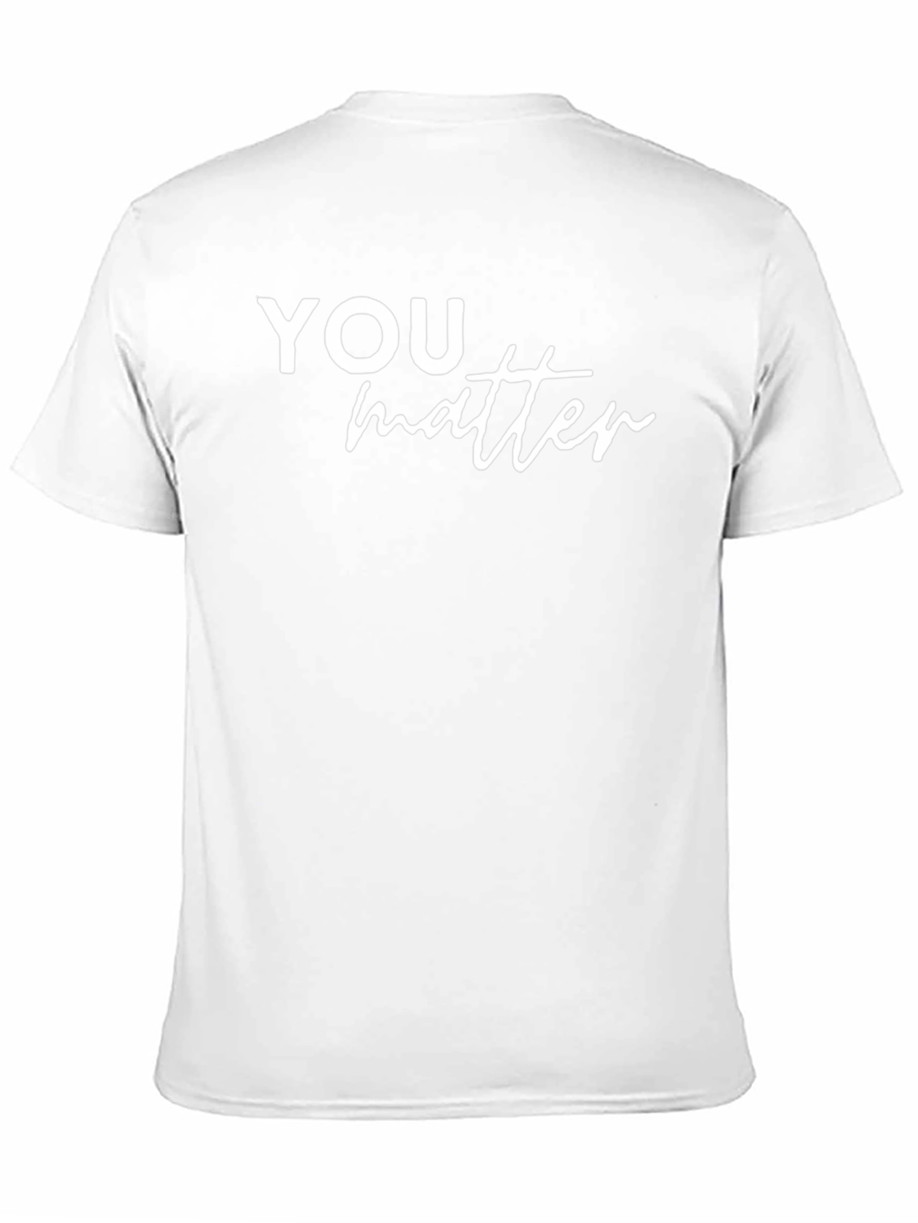 Camiseta Negra YOU matter para Hombre