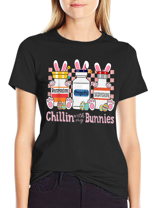 Camiseta Chillin with my Bunnies