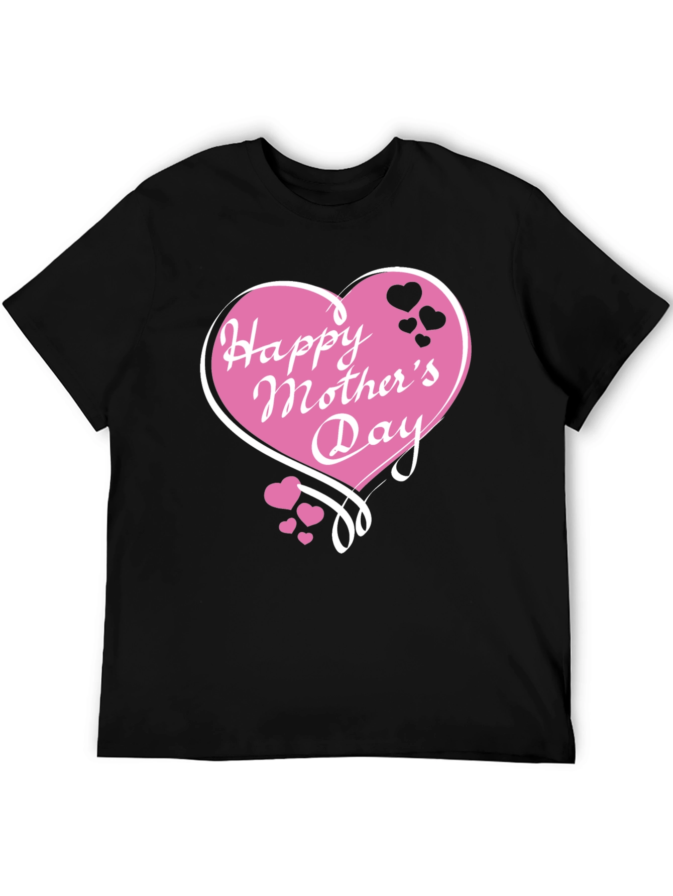 Camiseta Negra: Feliz Día de la Madre