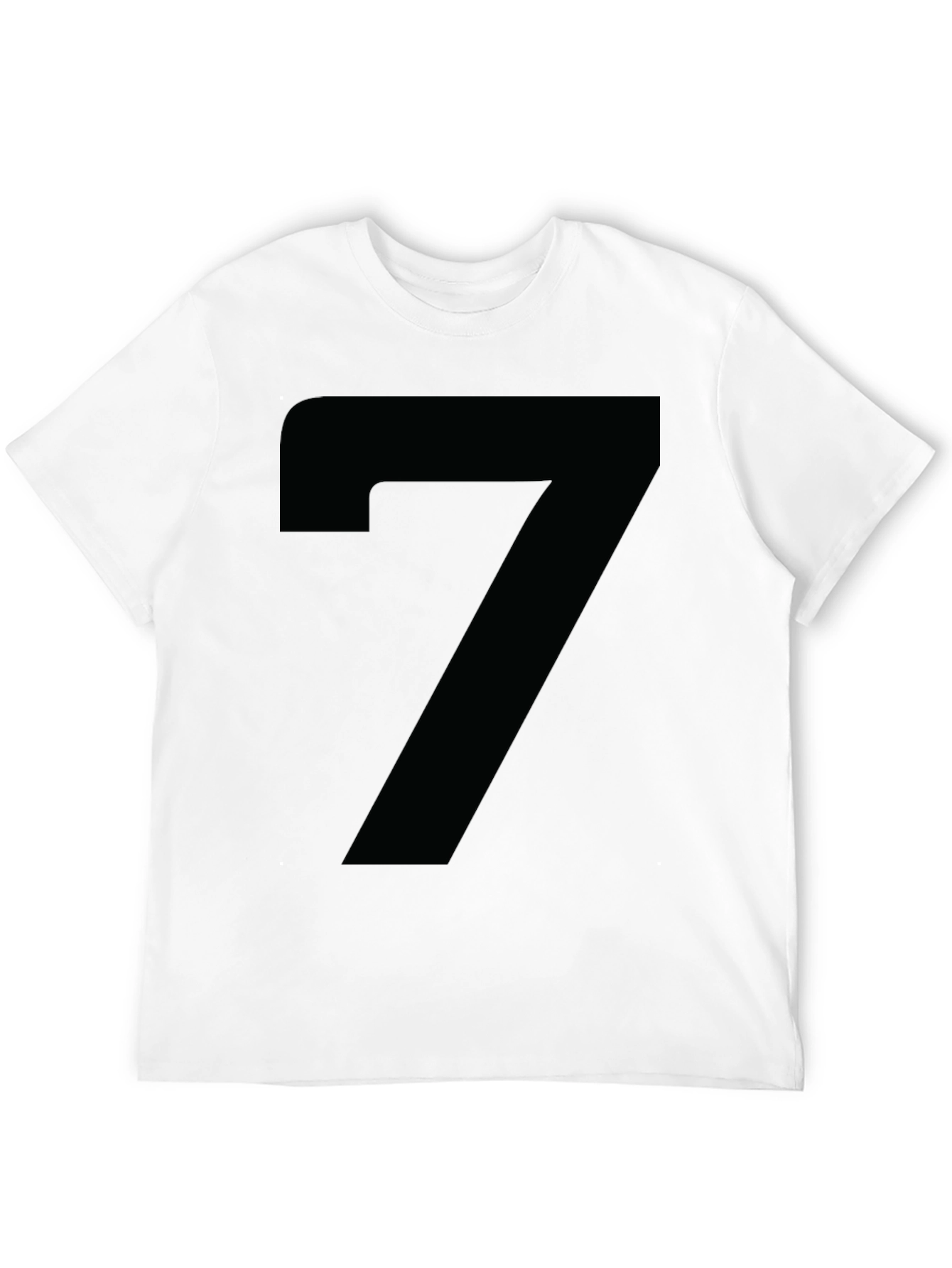 Camiseta Negra Número 7