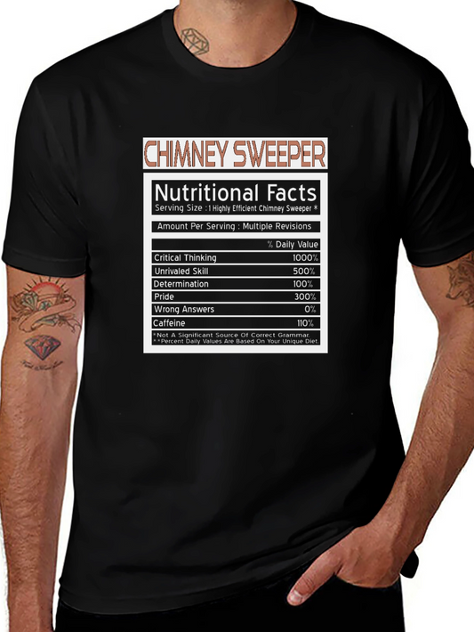 Camiseta Chimenea Nutricional Divertida