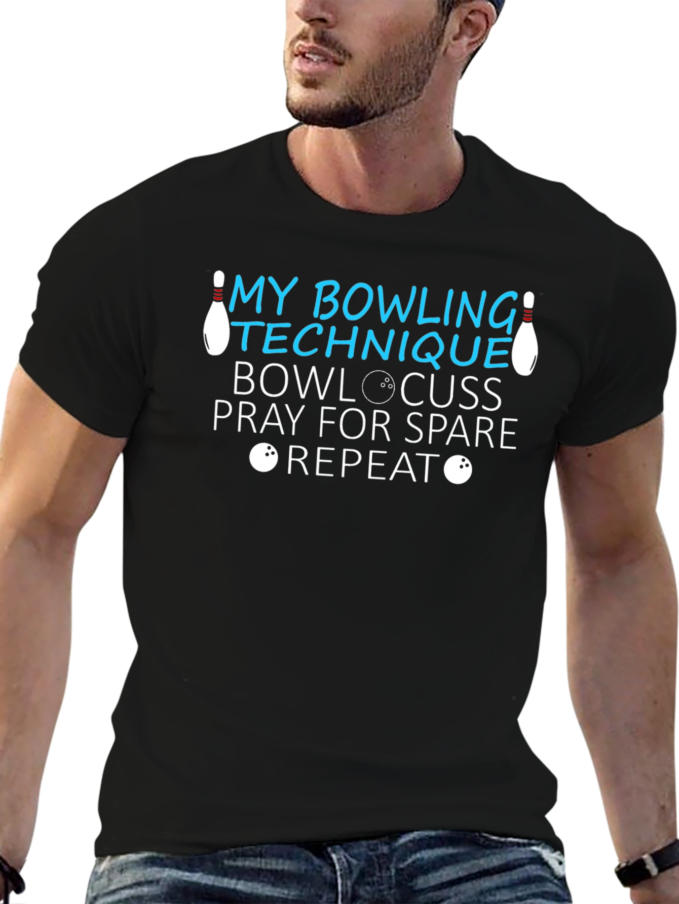 Camiseta Negra de Bowling: Mi Técnica