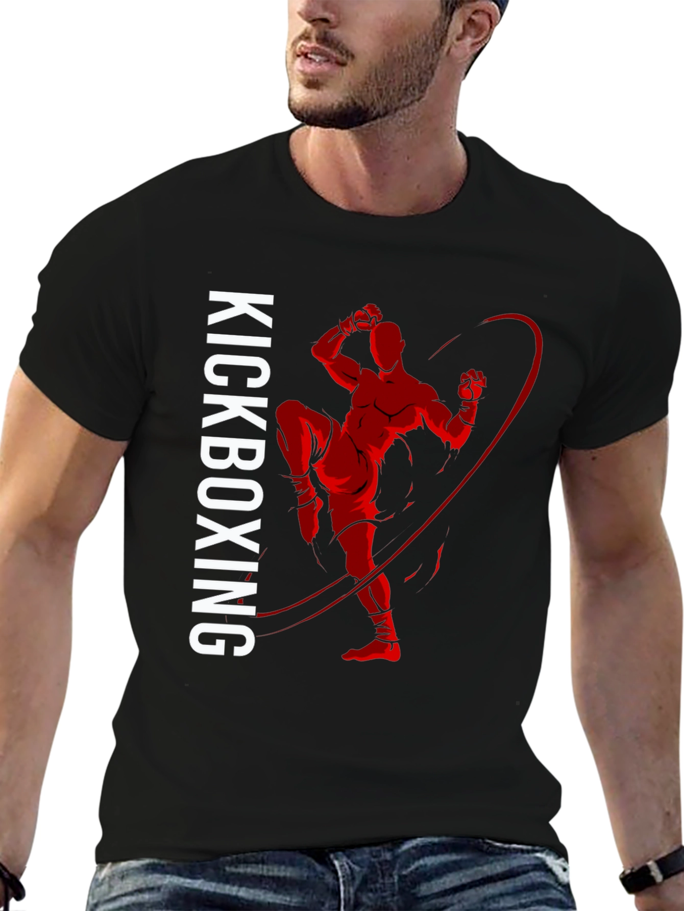 Camiseta Kickboxing Diseño Atlético