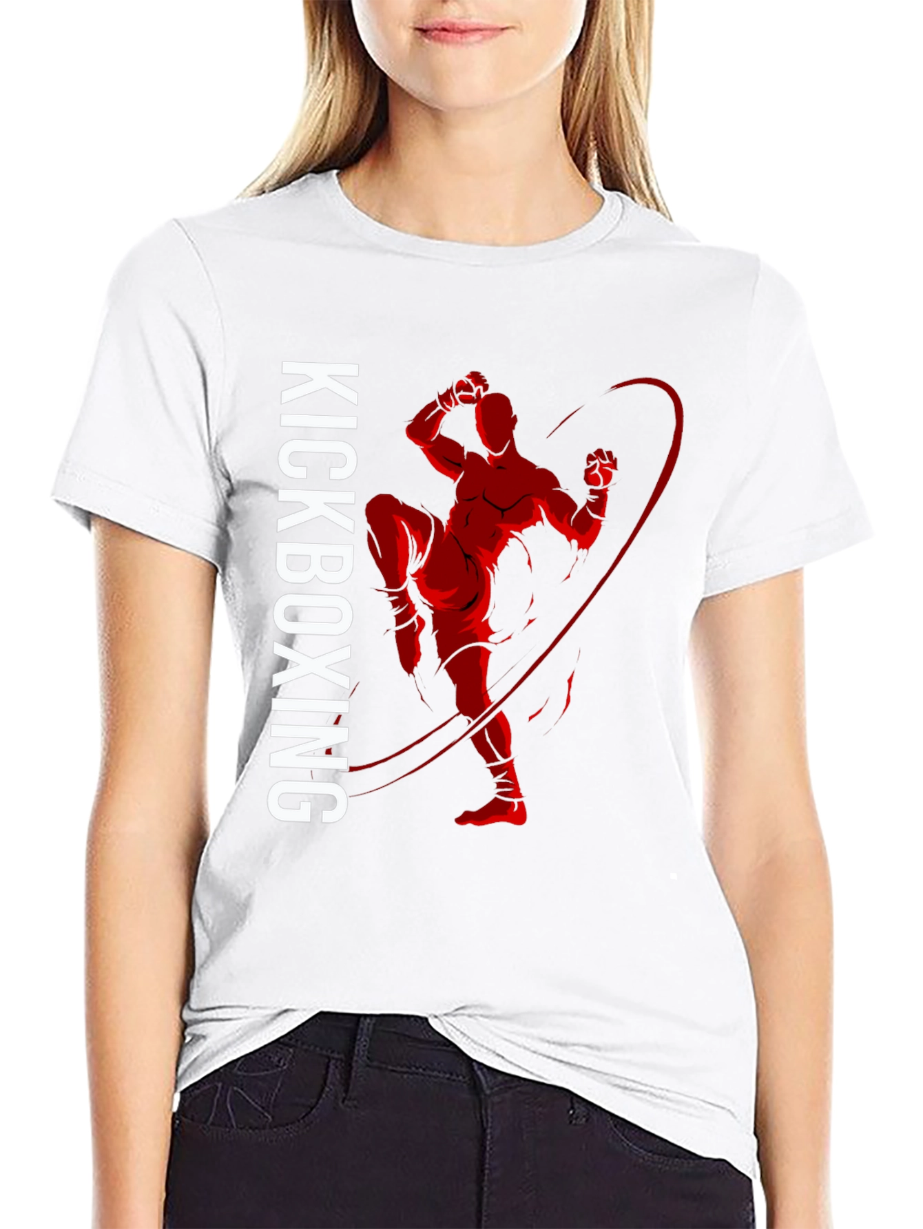 Camiseta Kickboxing Diseño Atlético