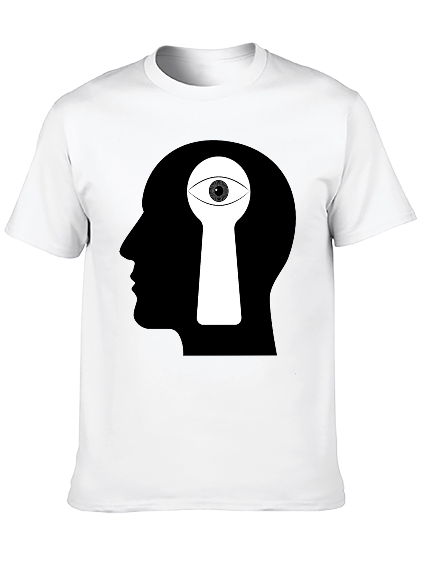 Camiseta Negra Ojo Mental
