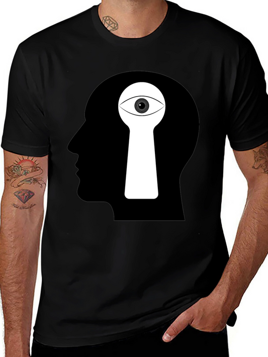 Camiseta Negra Ojo Mental