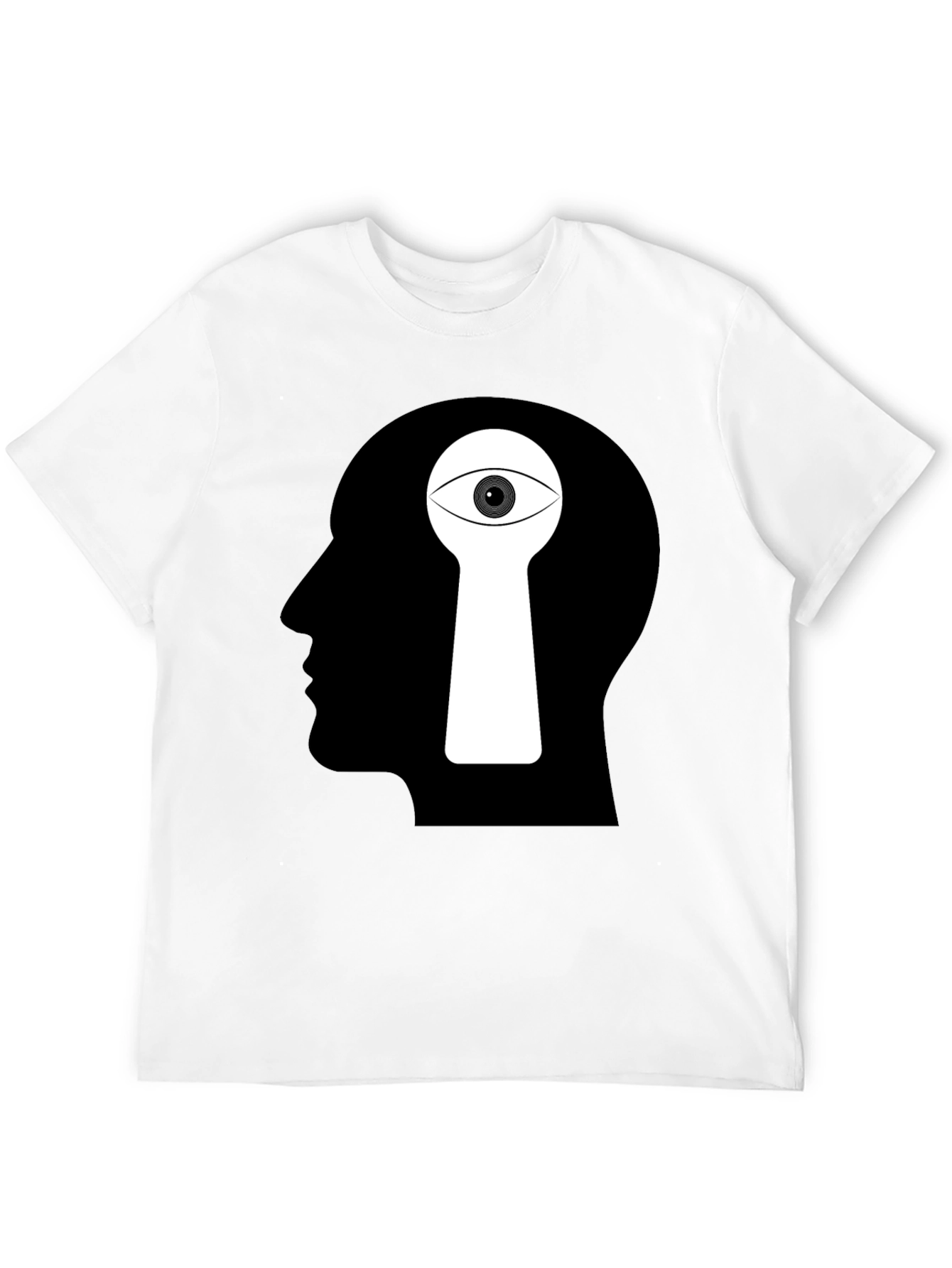 Camiseta Negra Ojo Mental