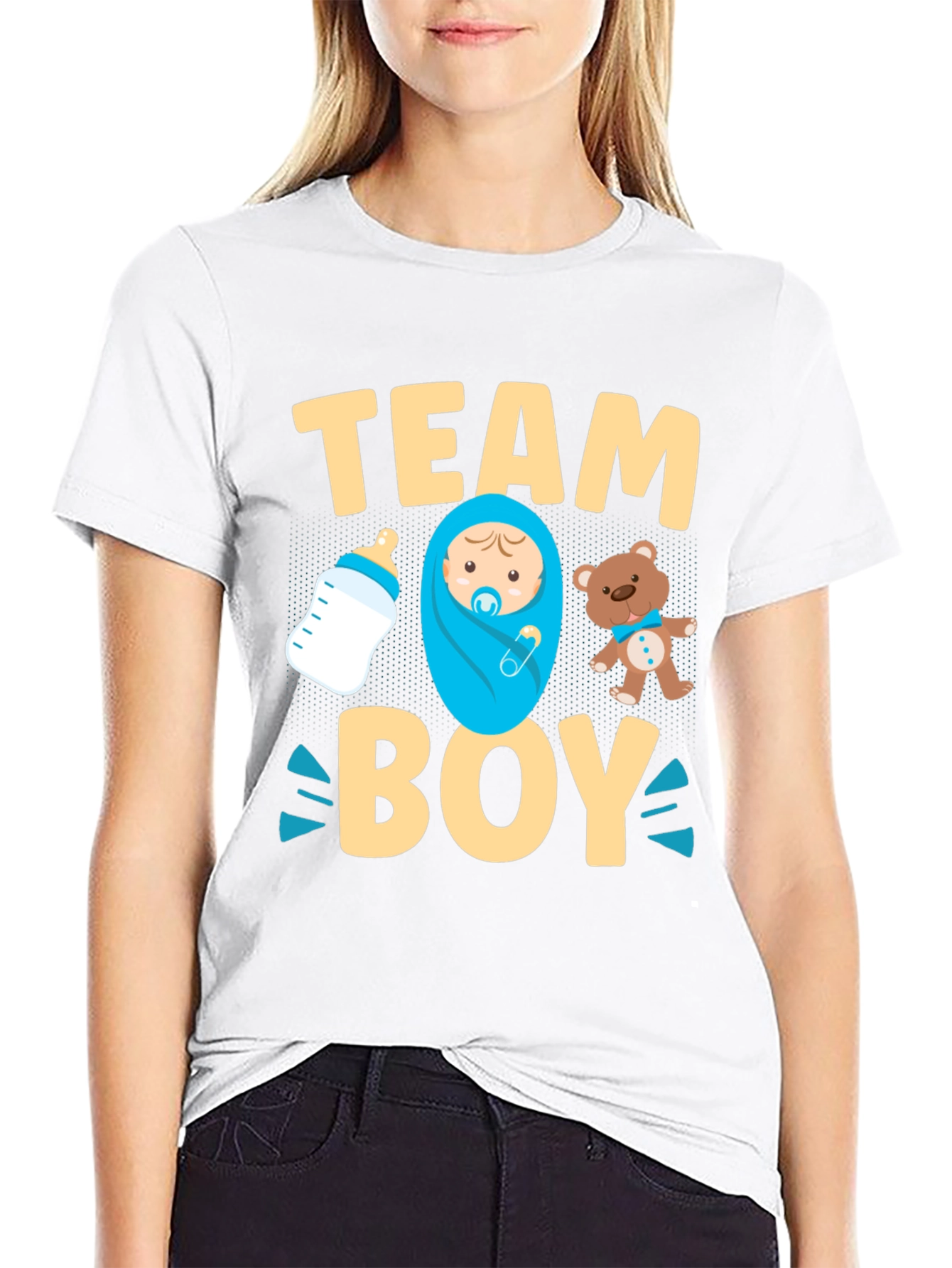 Camiseta Team Boy - Revelación de Género