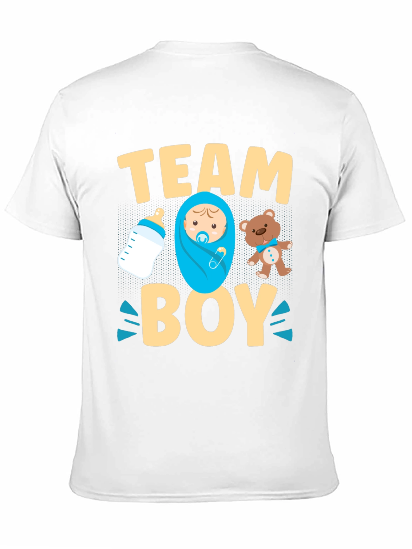 Camiseta Team Boy - Revelación de Género