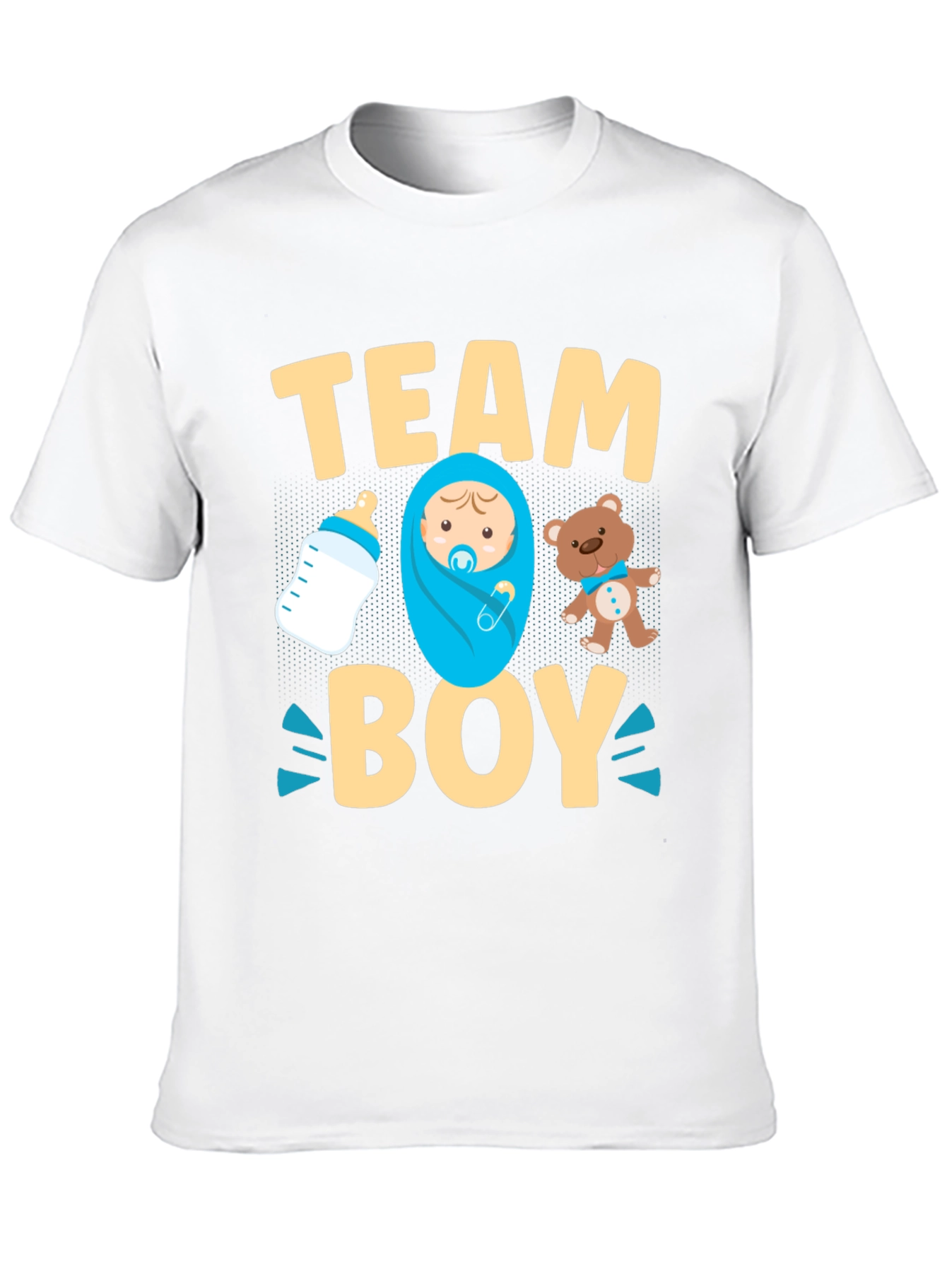 Camiseta Team Boy - Revelación de Género
