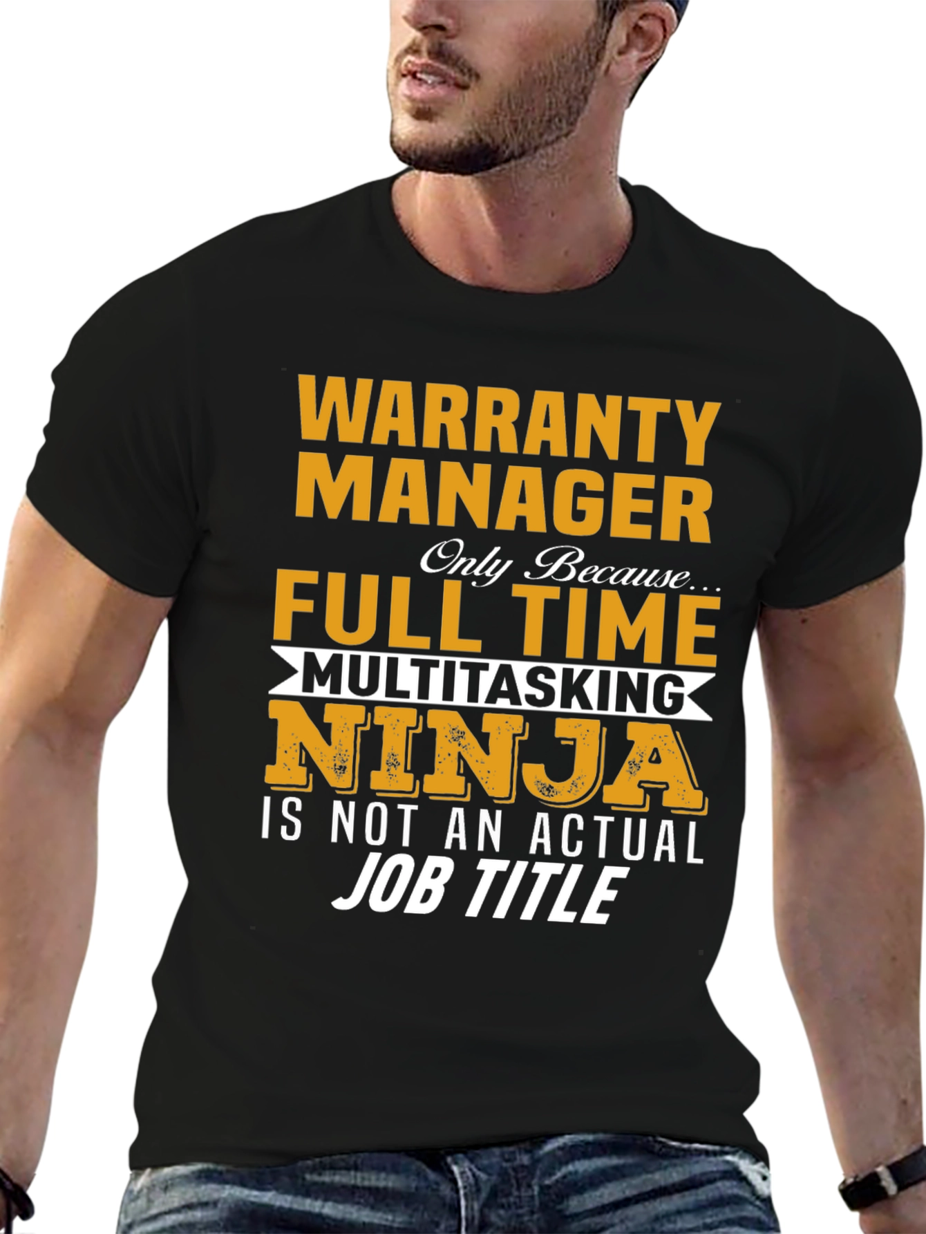 Camiseta Warranty Manager Full Time Ninja