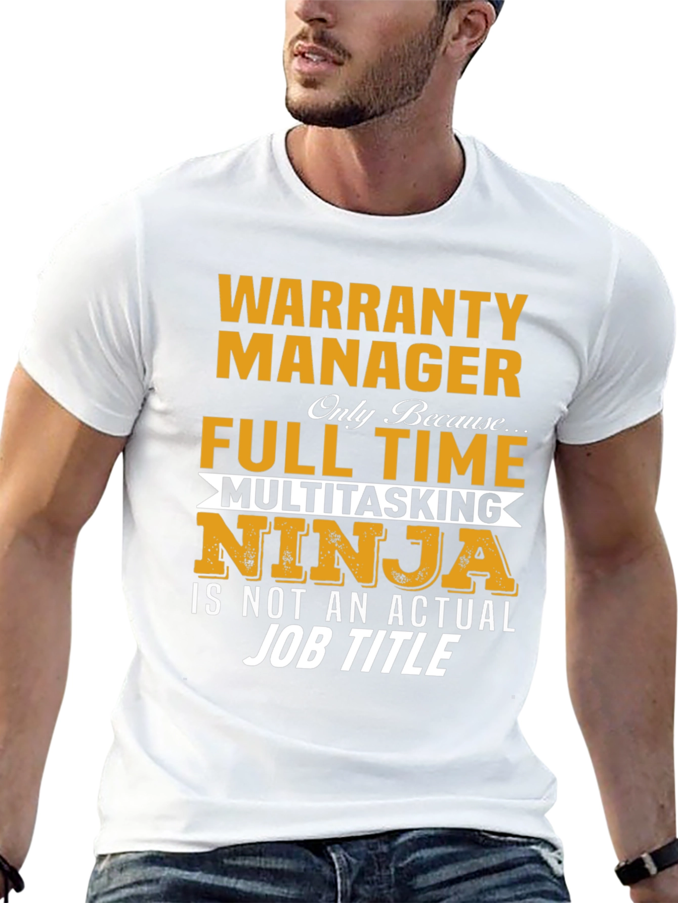 Camiseta Warranty Manager Full Time Ninja