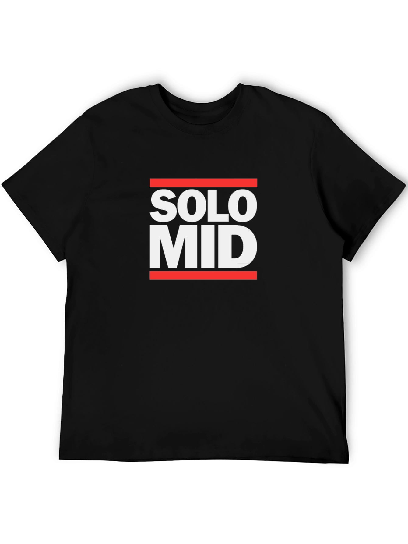 Camiseta Negra Solo Mid
