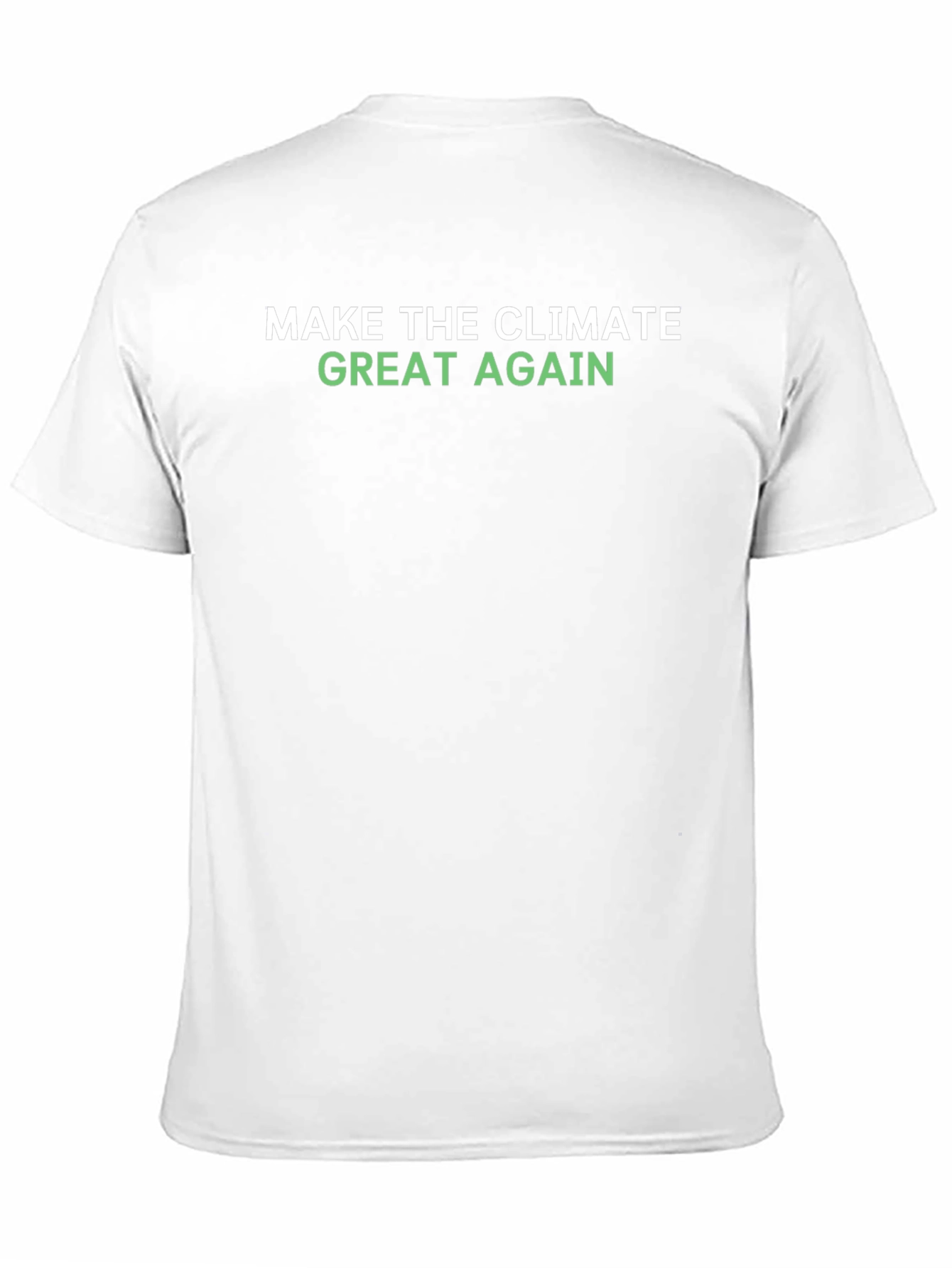 Camiseta Negra: Make Climate Great Again