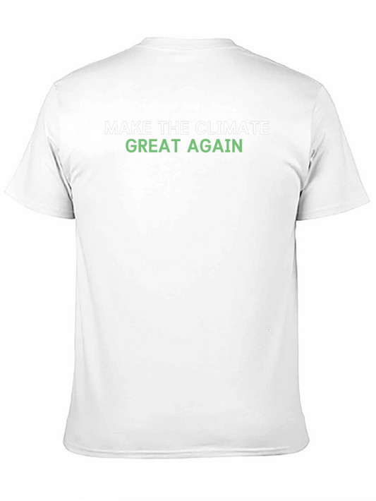 Camiseta Negra: Make Climate Great Again
