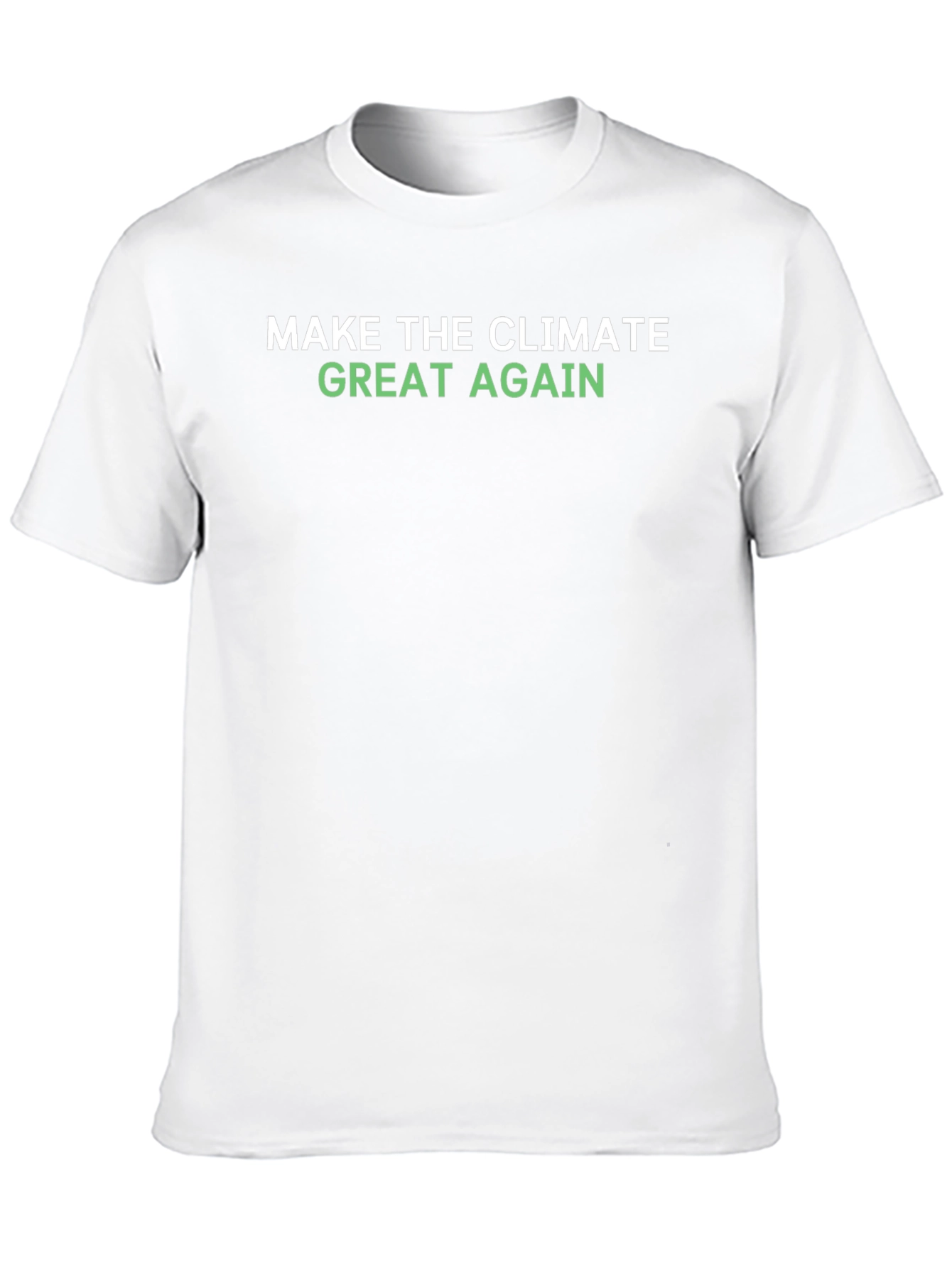 Camiseta Negra: Make Climate Great Again