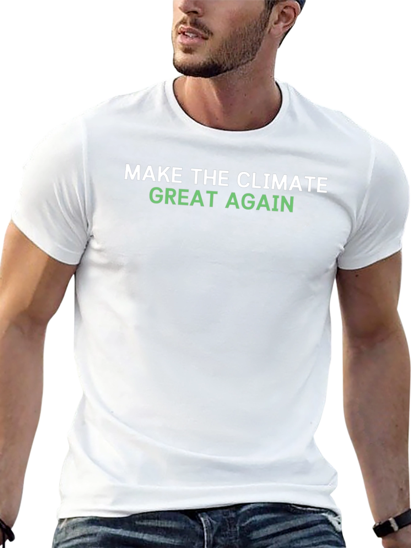 Camiseta Negra: Make Climate Great Again