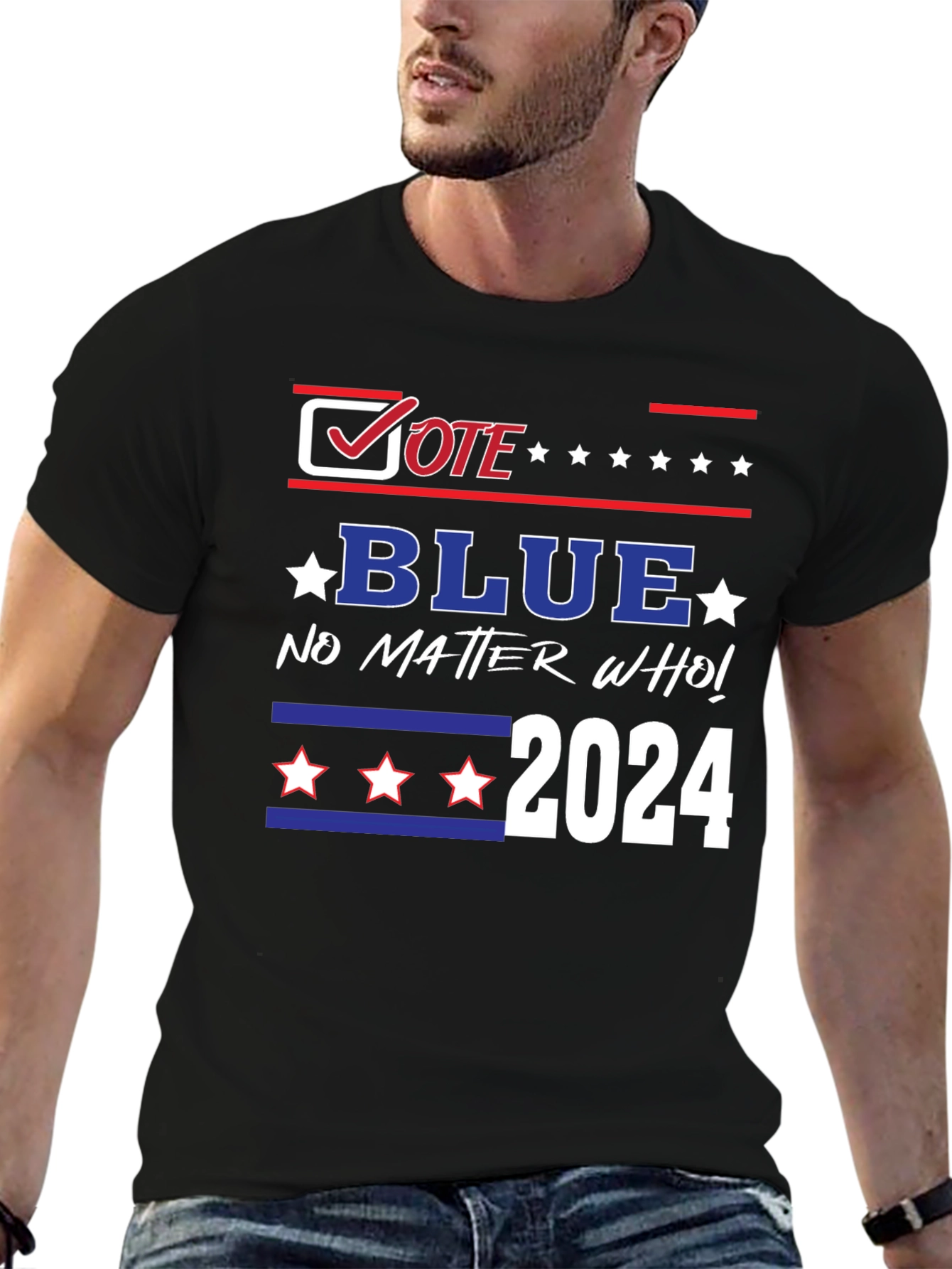 Camiseta Vote Blue 2024