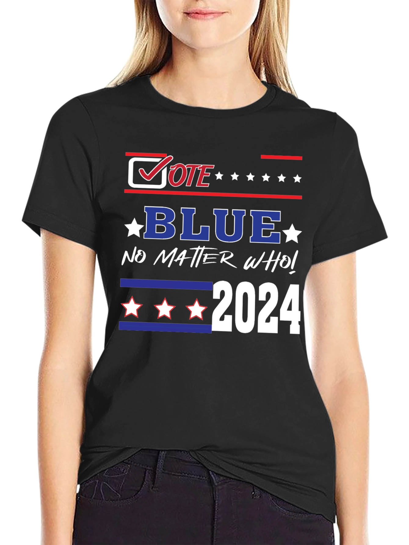 Camiseta Vote Blue 2024