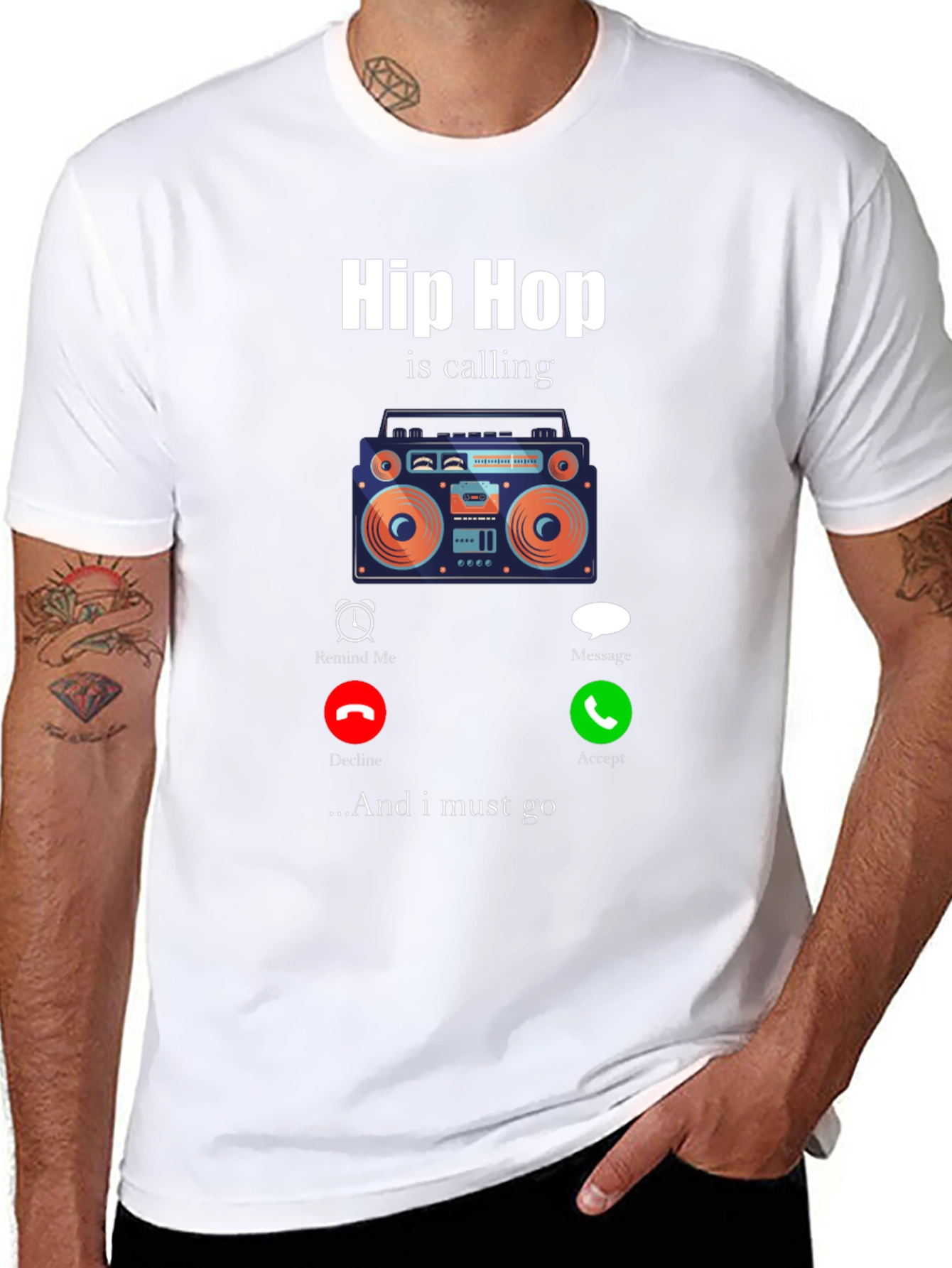 Camiseta Hip Hop is Calling
