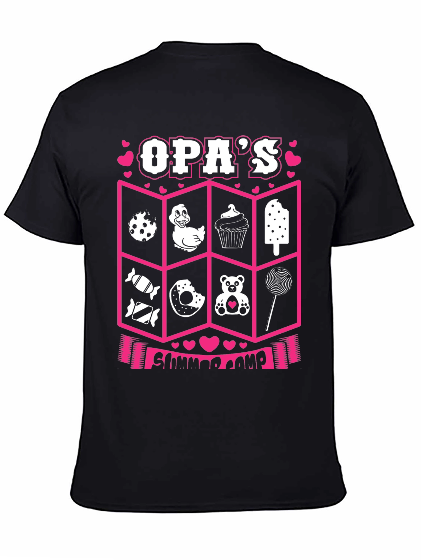 Camiseta Opas Summer Camp Divertida