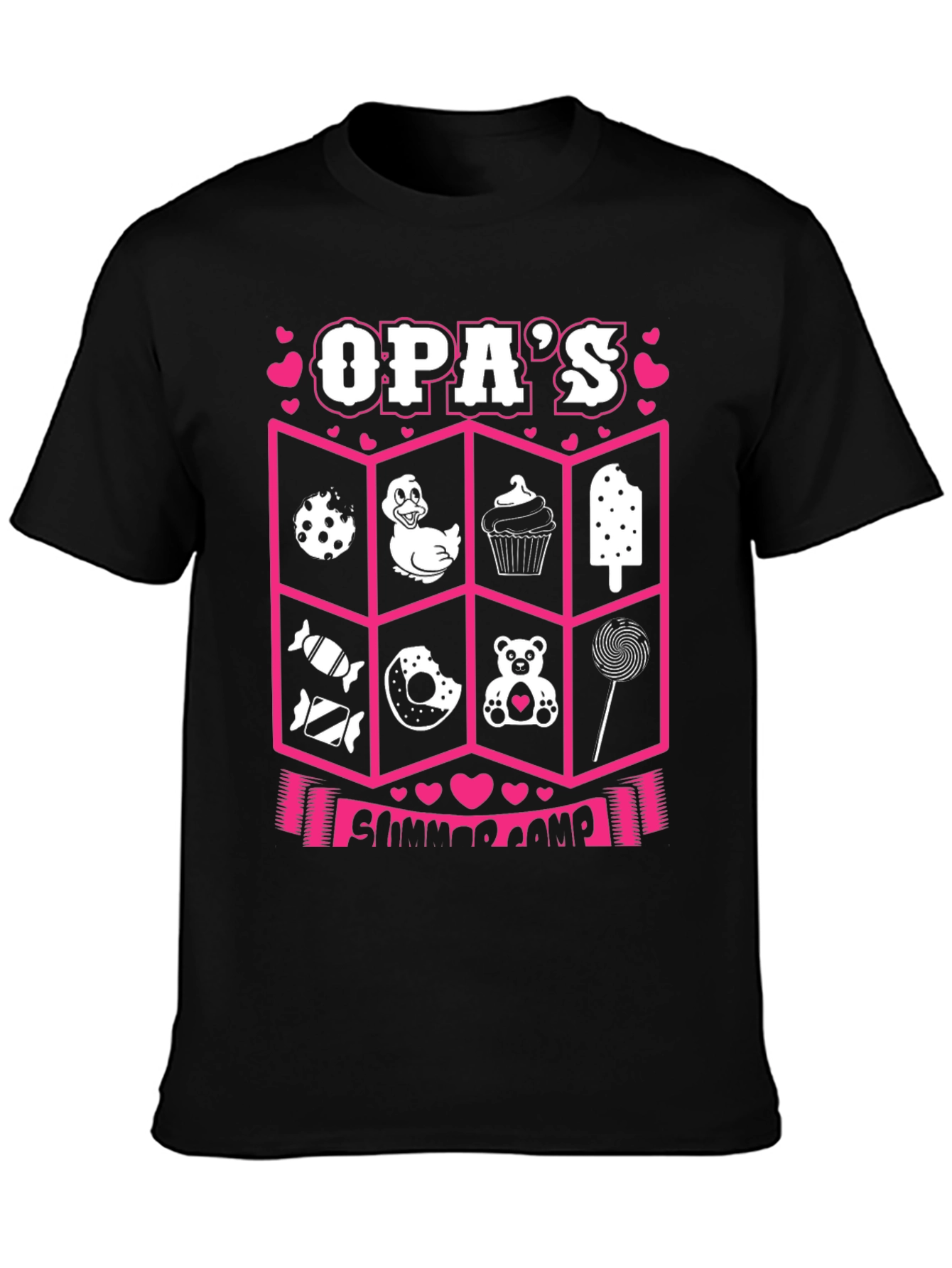 Camiseta Opas Summer Camp Divertida