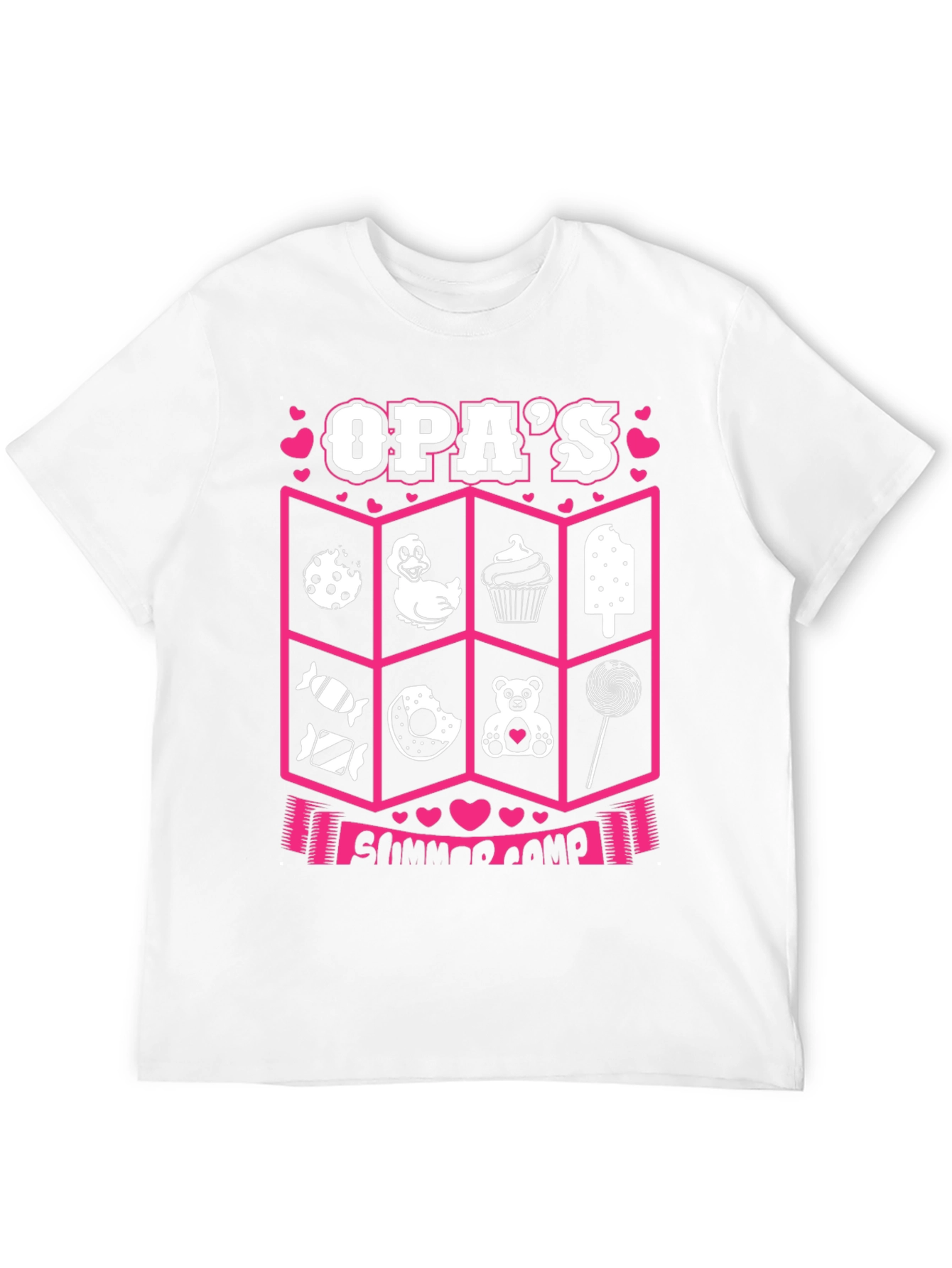 Camiseta Opas Summer Camp Divertida