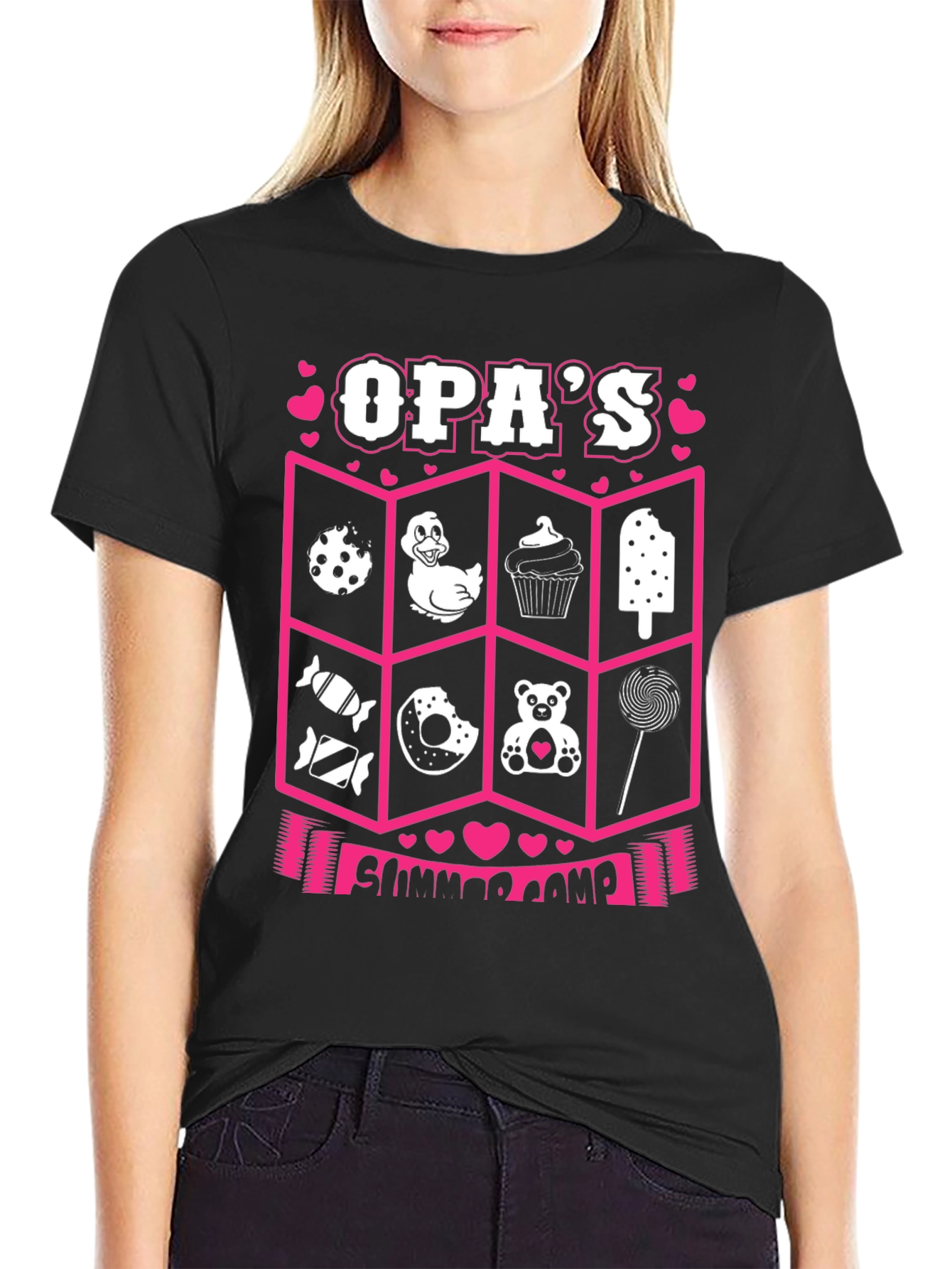 Camiseta Opas Summer Camp Divertida