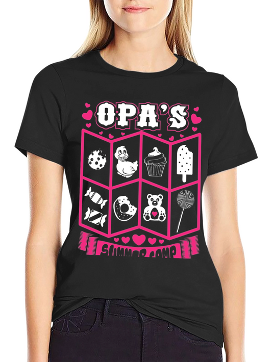 Camiseta Opas Summer Camp Divertida