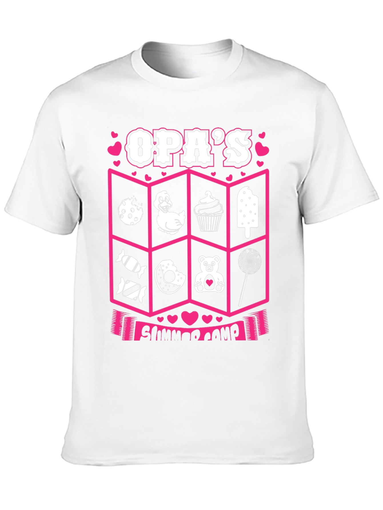 Camiseta Opas Summer Camp Divertida
