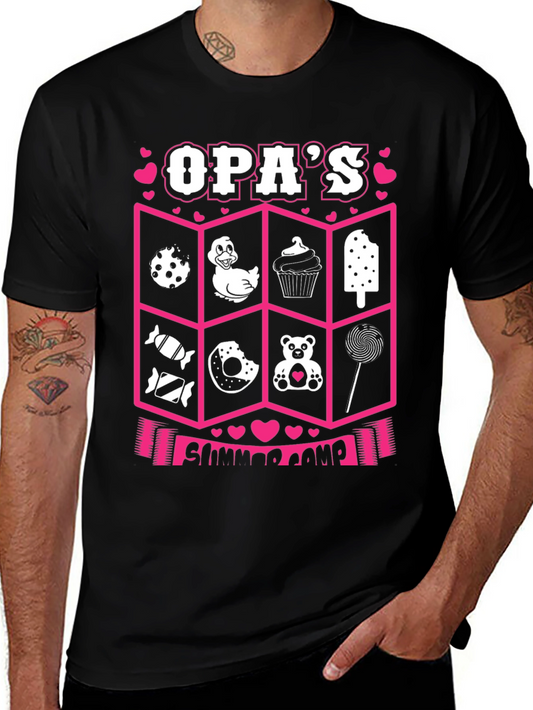 Camiseta Opas Summer Camp Divertida