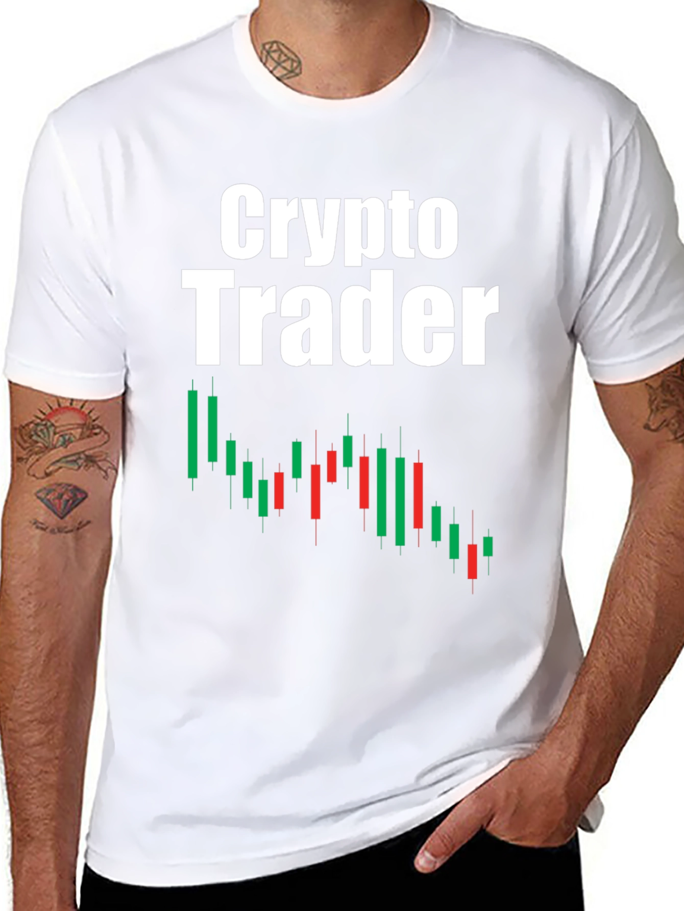 Camiseta Crypto Trader - Trading de Criptomonedas